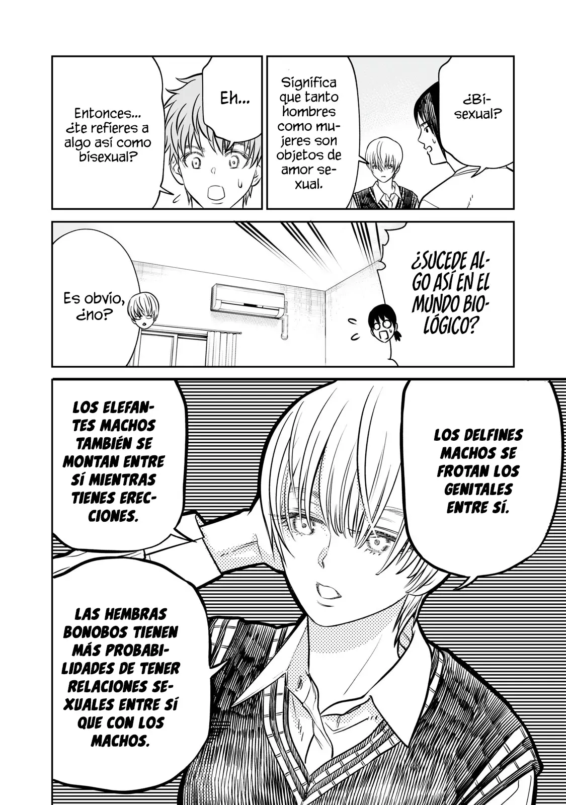 Akumade Kujaku no Hanashi desu Capitulo 25: Espectro sexual página 30