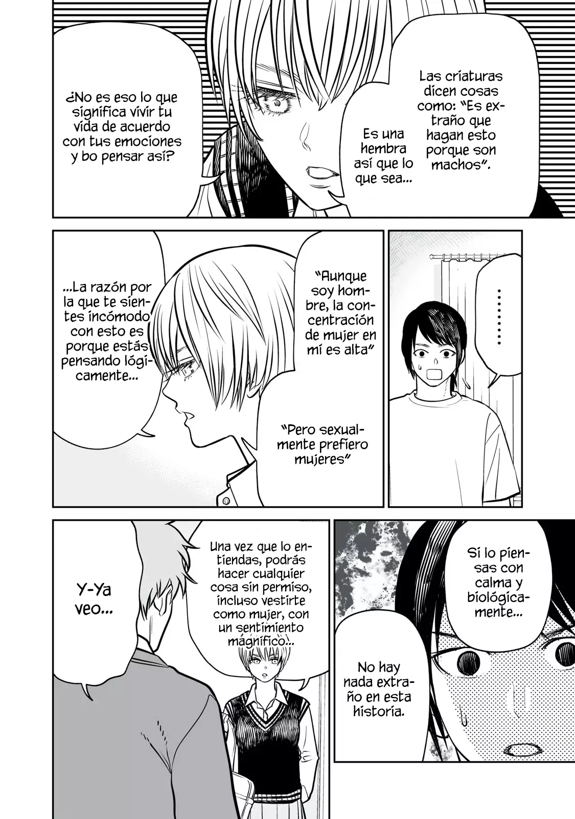 Akumade Kujaku no Hanashi desu Capitulo 25: Espectro sexual página 32