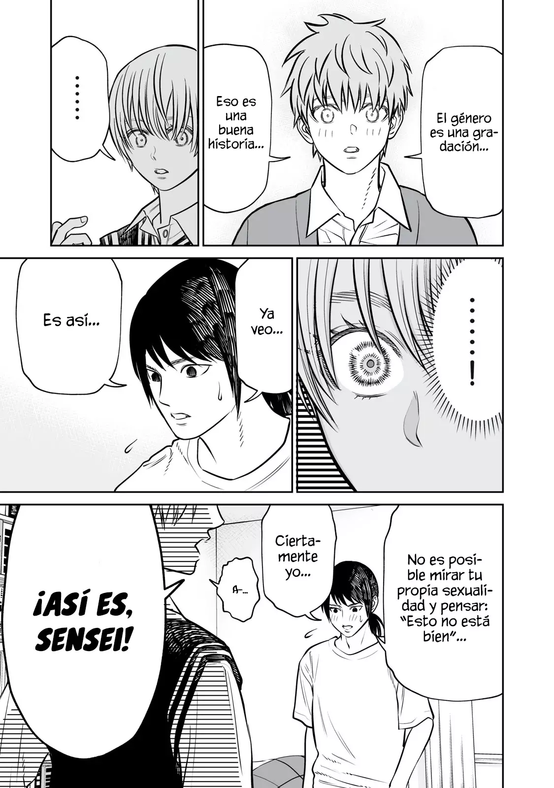 Akumade Kujaku no Hanashi desu Capitulo 25: Espectro sexual página 33