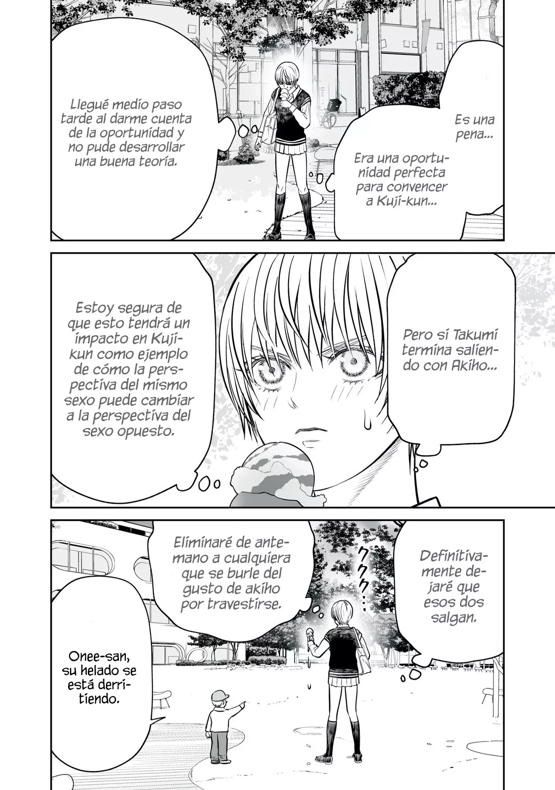 Akumade Kujaku no Hanashi desu Capitulo 25: Espectro sexual página 38