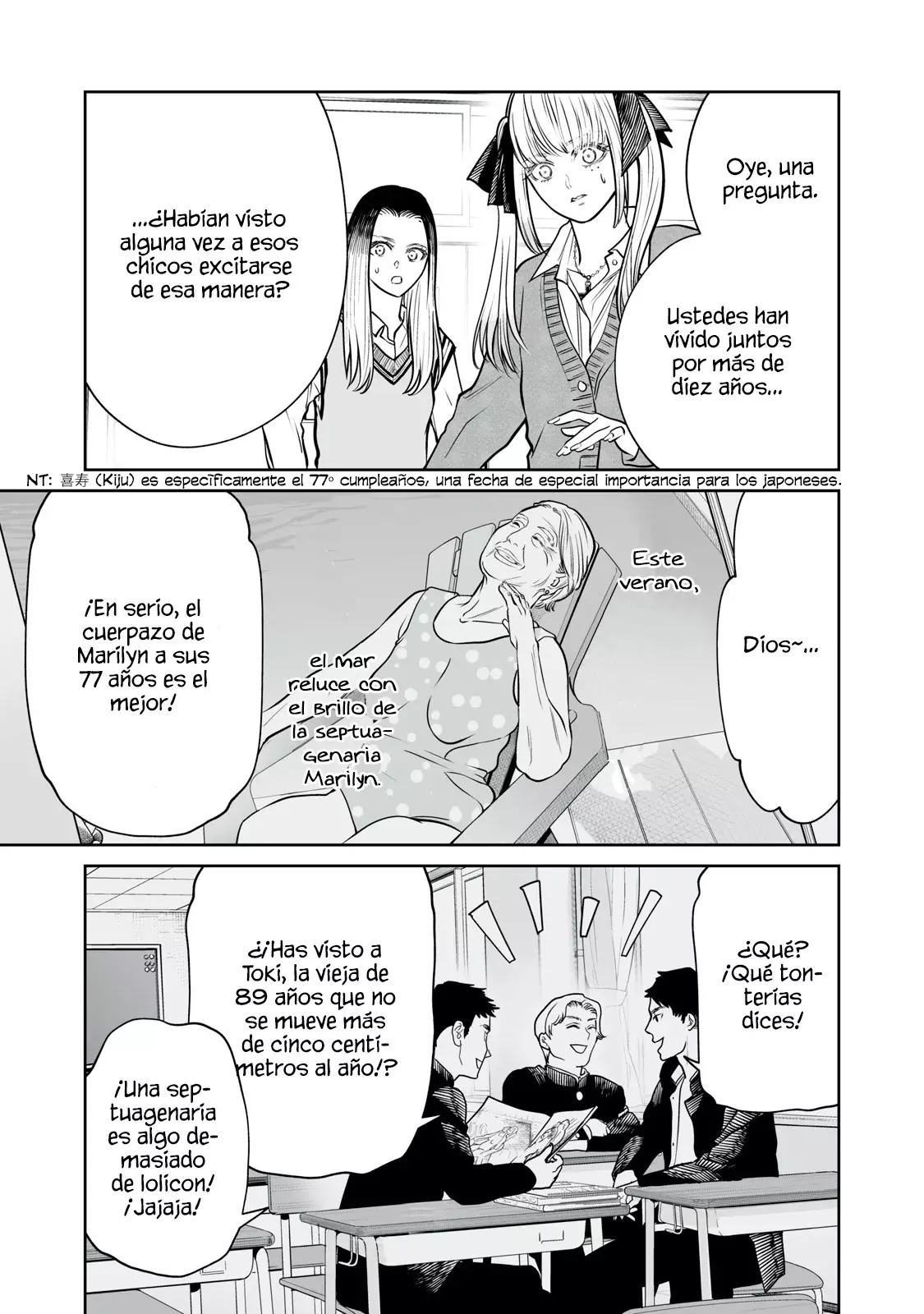 Akumade Kujaku no Hanashi desu Capitulo 27: Edad (Parte 2) página 5