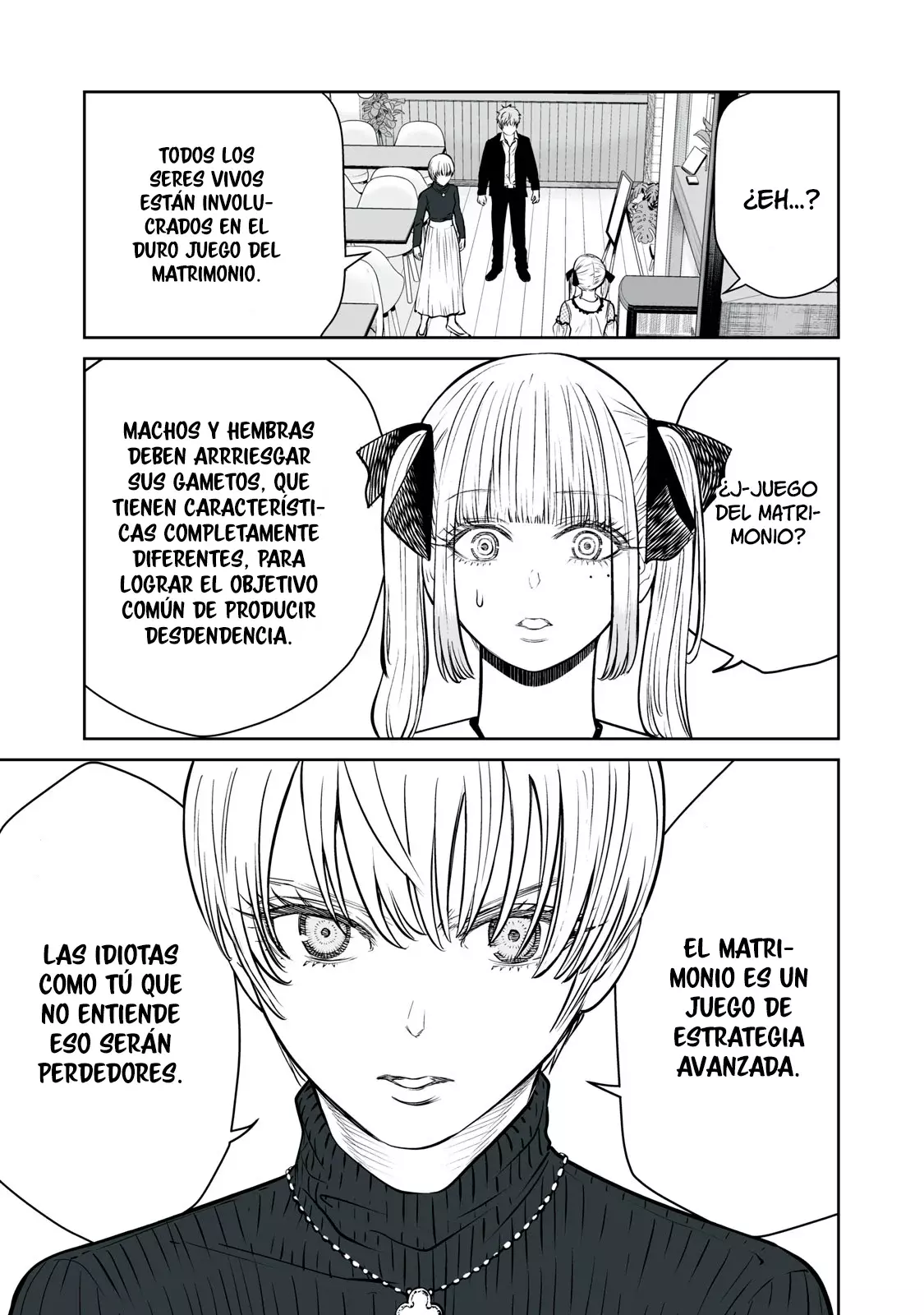 Akumade Kujaku no Hanashi desu Capitulo 3: Estrategias de estabilidad evolutiva (Parte 1) página 28
