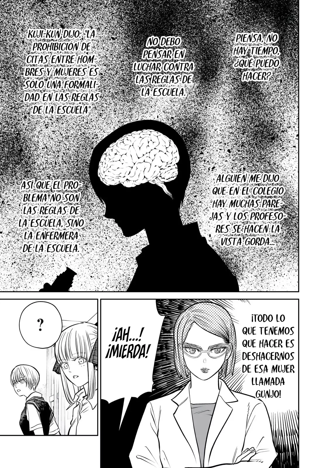 Akumade Kujaku no Hanashi desu Capitulo 35: Selección de grupo (Parte 1) página 19