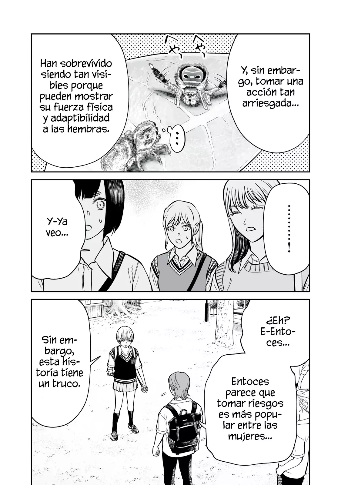 Akumade Kujaku no Hanashi desu Capitulo 38: Teoría de la discapacidad (Parte 2) página 10