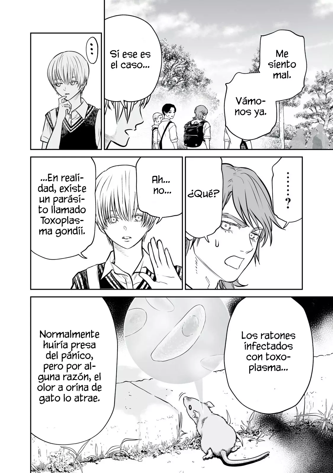 Akumade Kujaku no Hanashi desu Capitulo 38: Teoría de la discapacidad (Parte 2) página 14