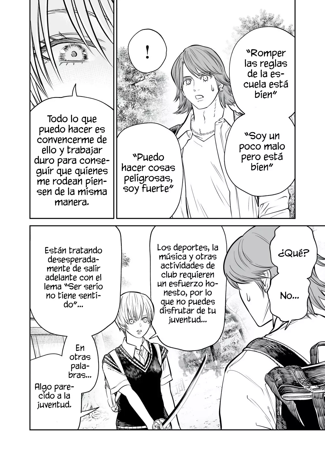 Akumade Kujaku no Hanashi desu Capitulo 38: Teoría de la discapacidad (Parte 2) página 8