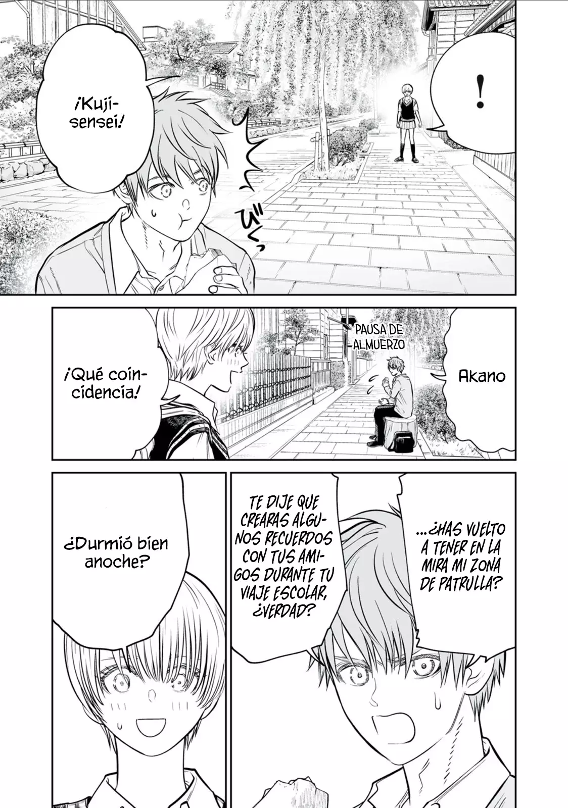 Akumade Kujaku no Hanashi desu Capitulo 39: Clase de Hocicudos (Parte 1) página 5