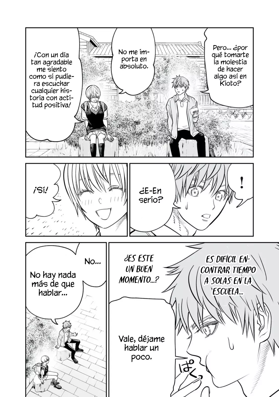 Akumade Kujaku no Hanashi desu Capitulo 39: Clase de Hocicudos (Parte 1) página 8