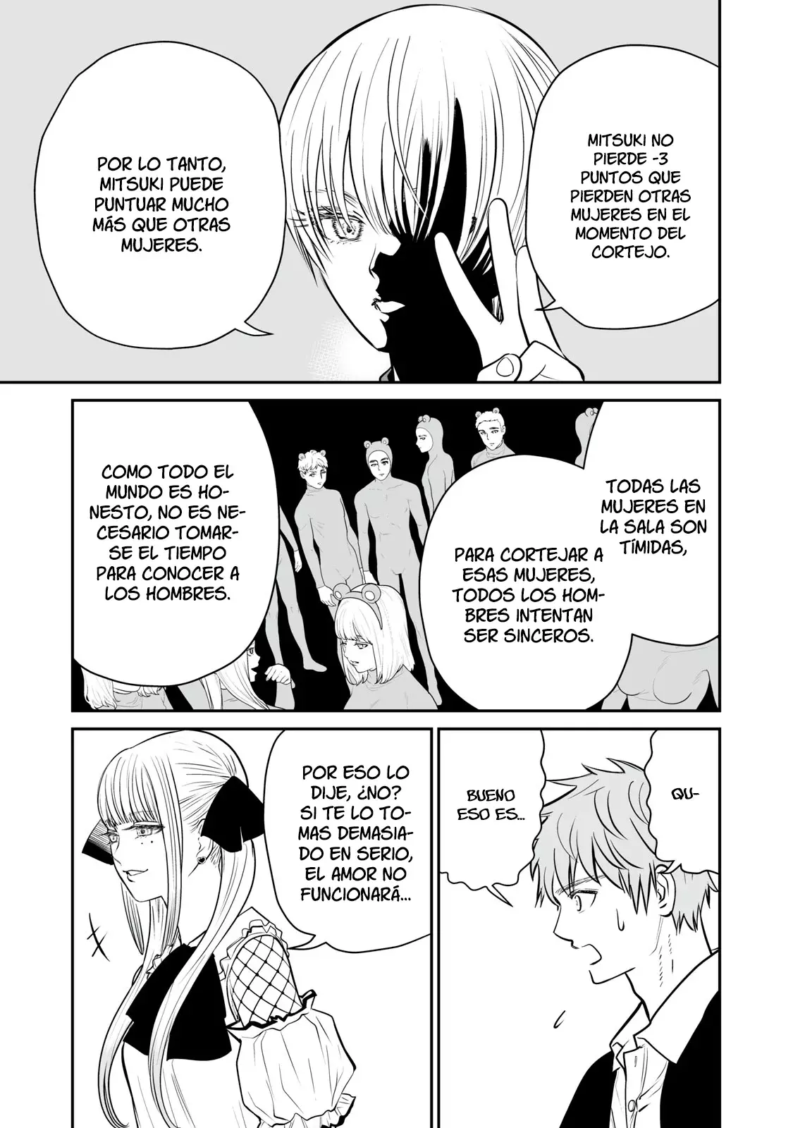 Akumade Kujaku no Hanashi desu Capitulo 4: Estrategias de estabilidad evolutiva (Parte 2) página 10