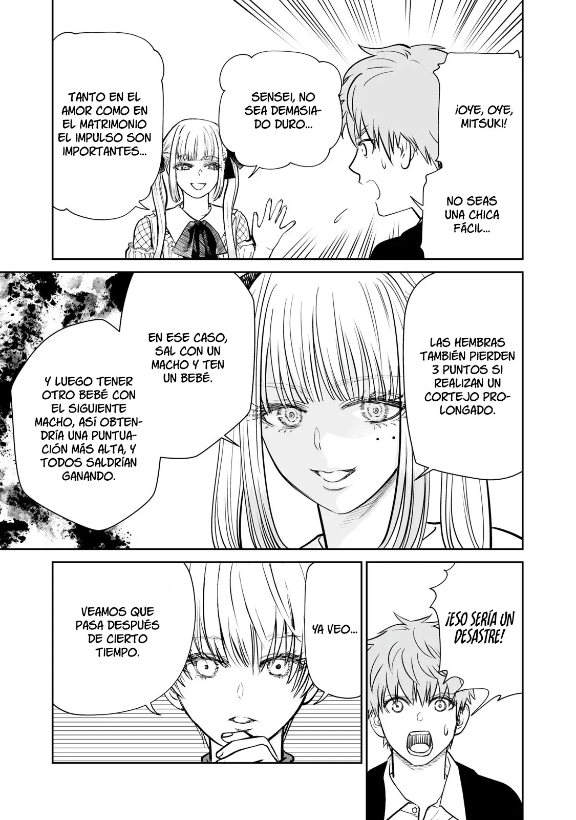 Akumade Kujaku no Hanashi desu Capitulo 4: Estrategias de estabilidad evolutiva (Parte 2) página 8