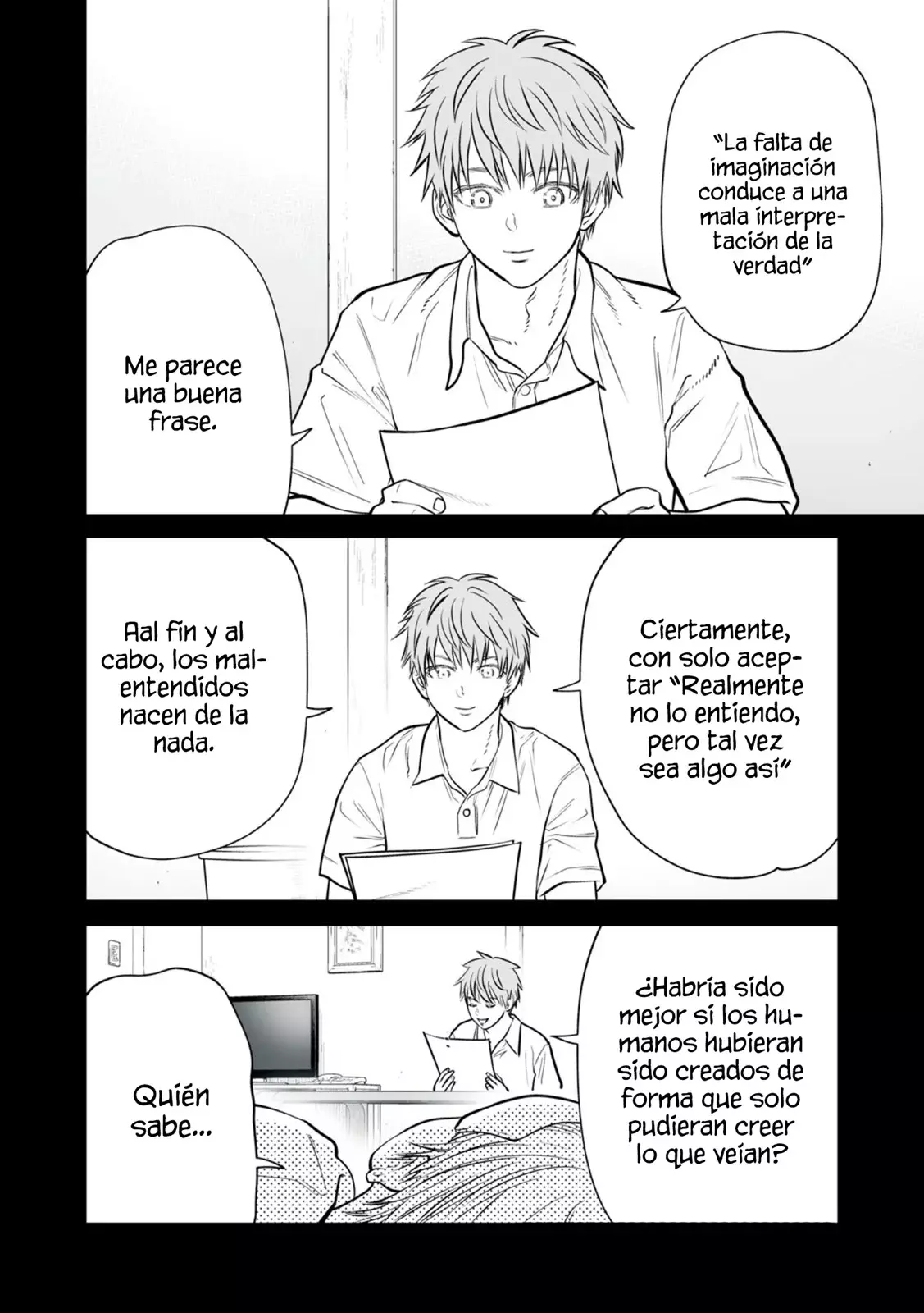 Akumade Kujaku no Hanashi desu Capitulo 42: Ficción (Parte 2) página 4