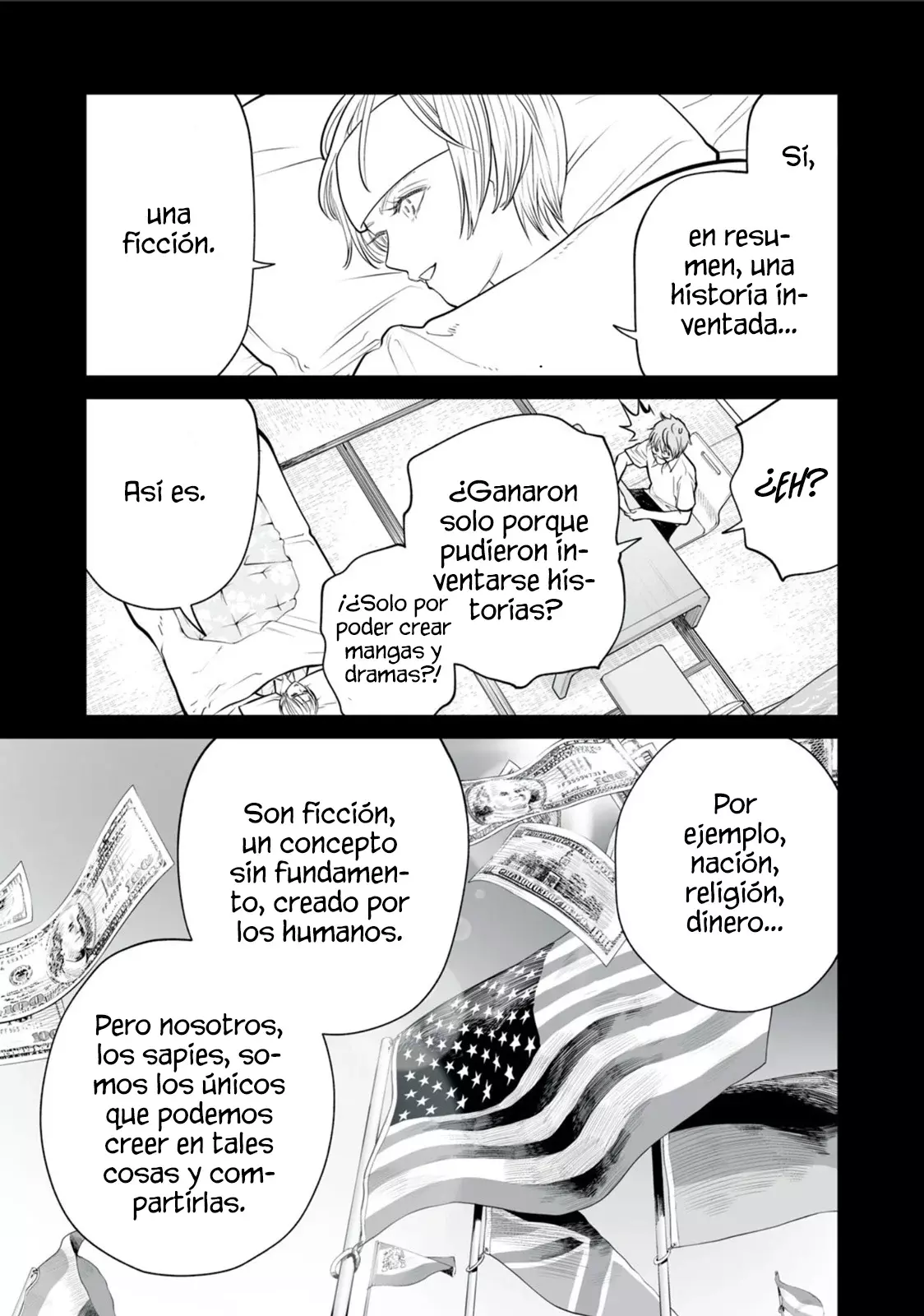 Akumade Kujaku no Hanashi desu Capitulo 42: Ficción (Parte 2) página 7