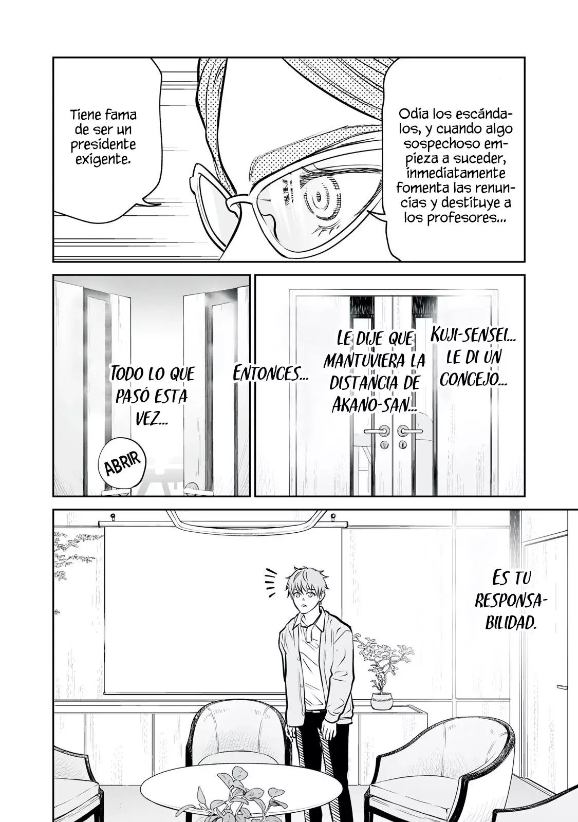 Akumade Kujaku no Hanashi desu Capitulo 44: Ficción (Parte 4) página 8