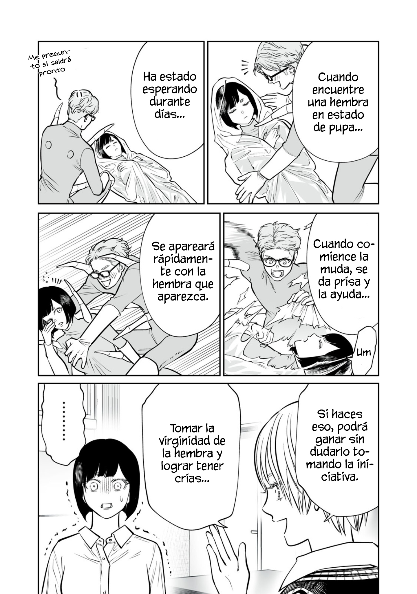 Akumade Kujaku no Hanashi desu Capitulo 48 página 8