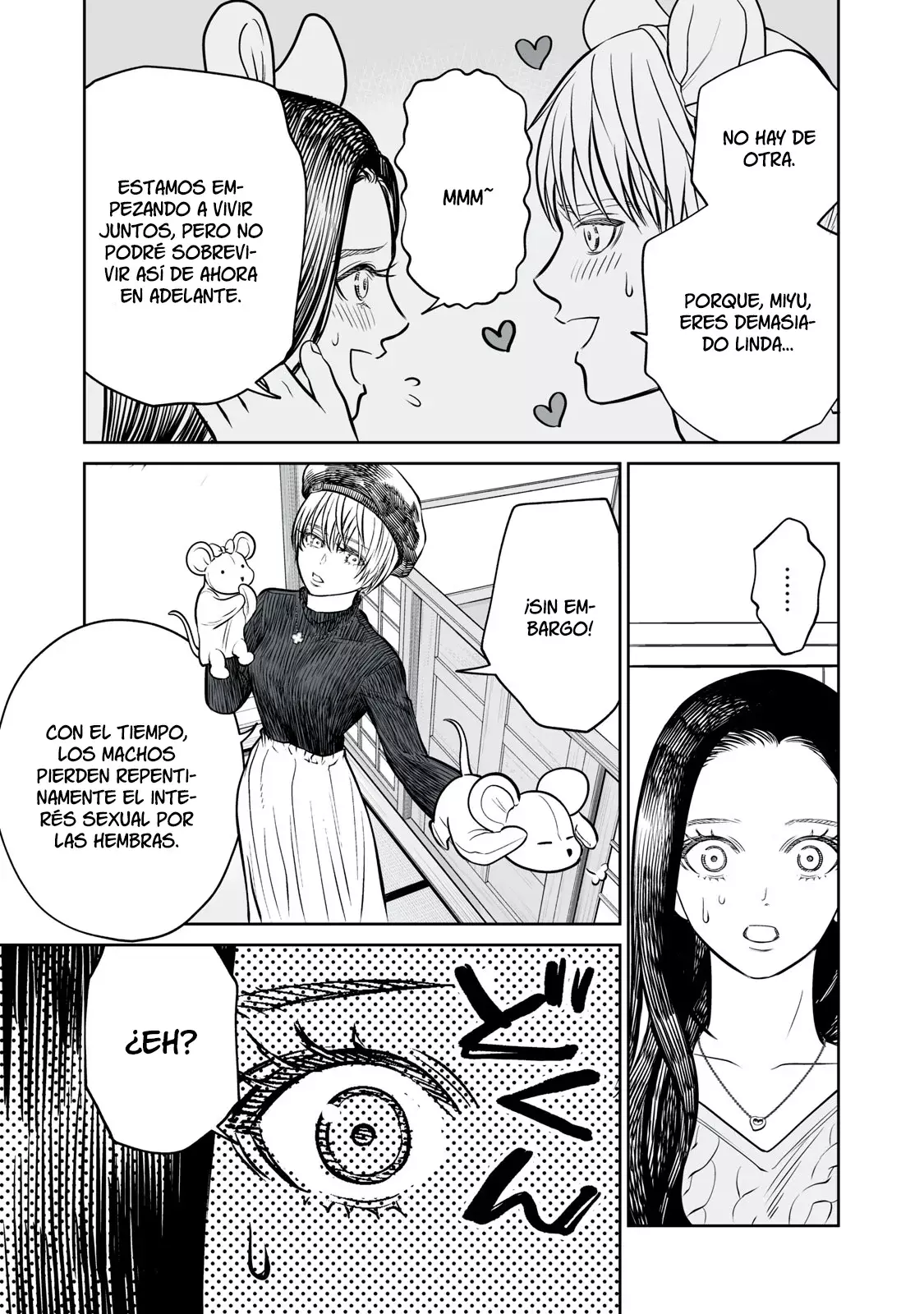 Akumade Kujaku no Hanashi desu Capitulo 9: Deseo sexual (Parte 2) página 14