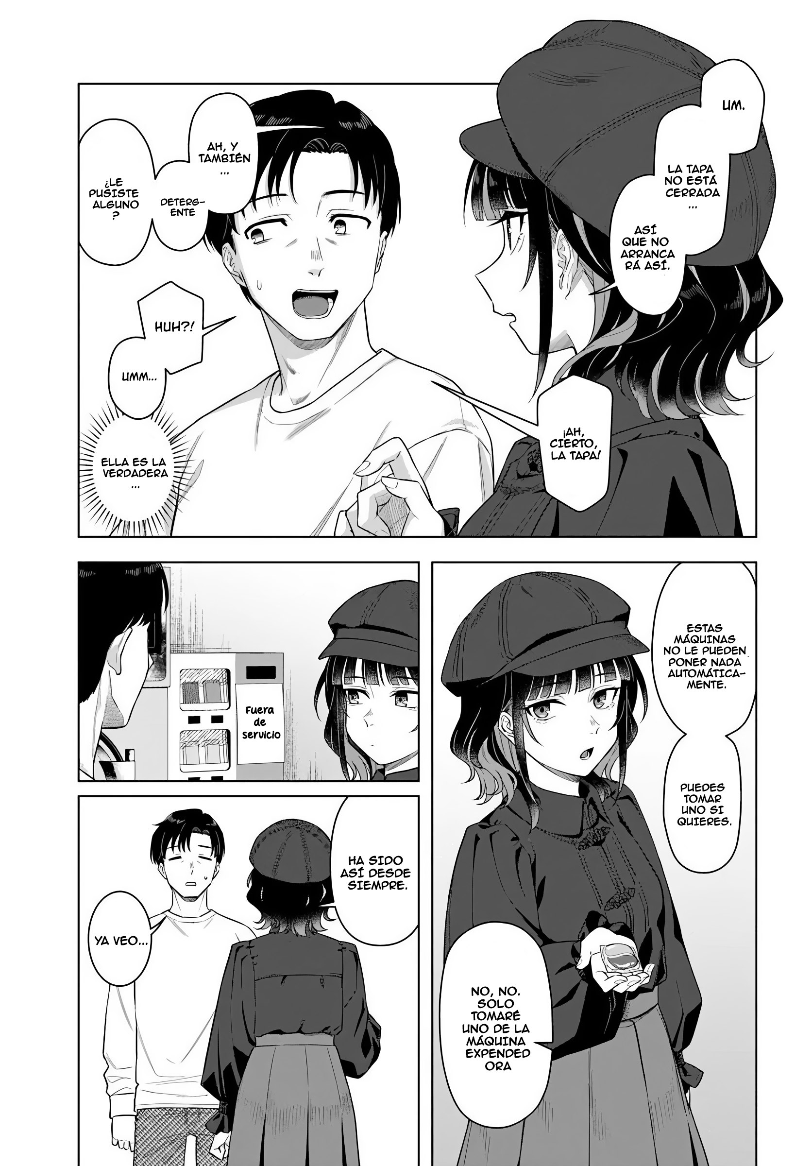 Kon'ya Coin Laundry de Aimashou Capitulo 1 página 16
