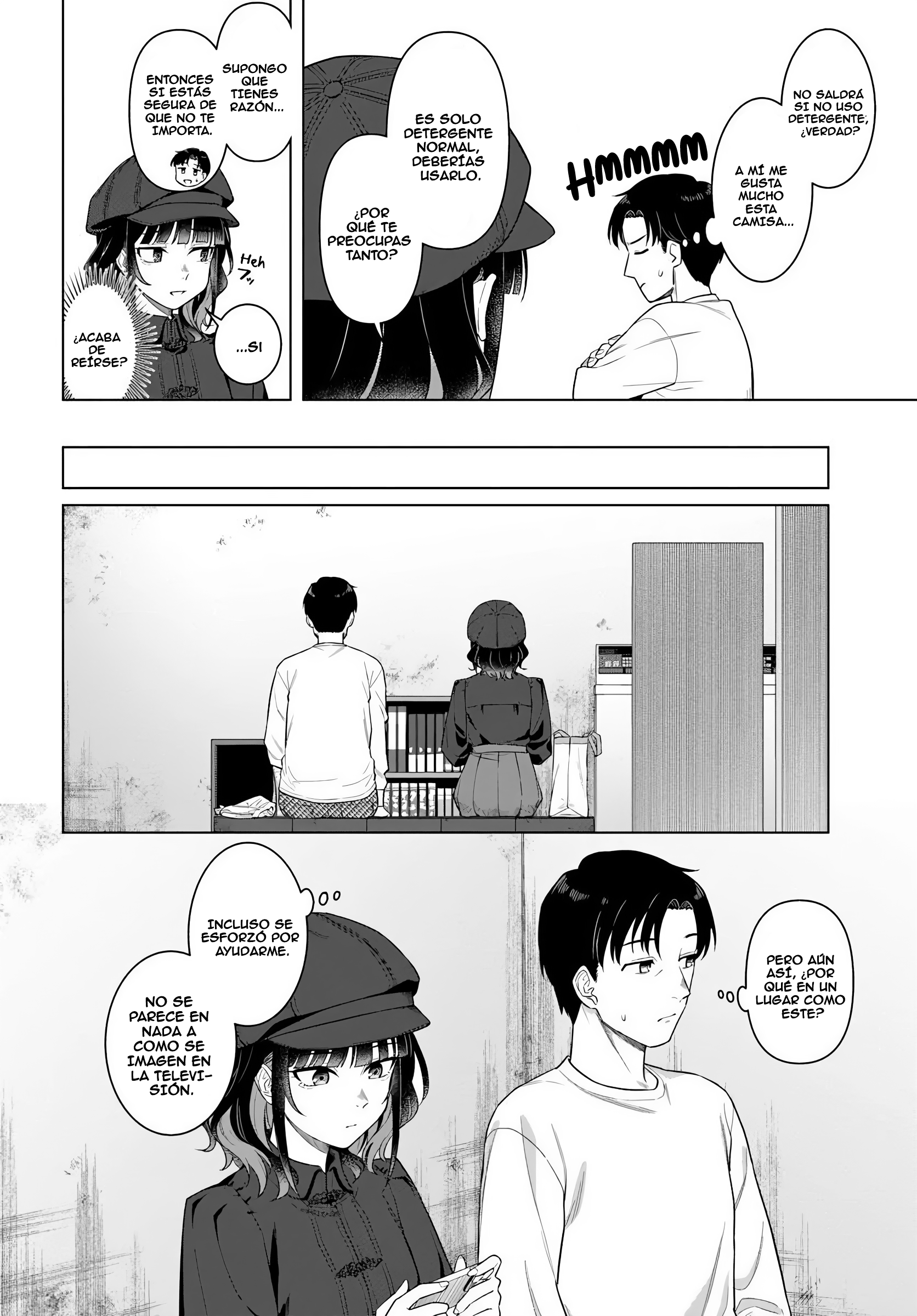 Kon'ya Coin Laundry de Aimashou Capitulo 1 página 17