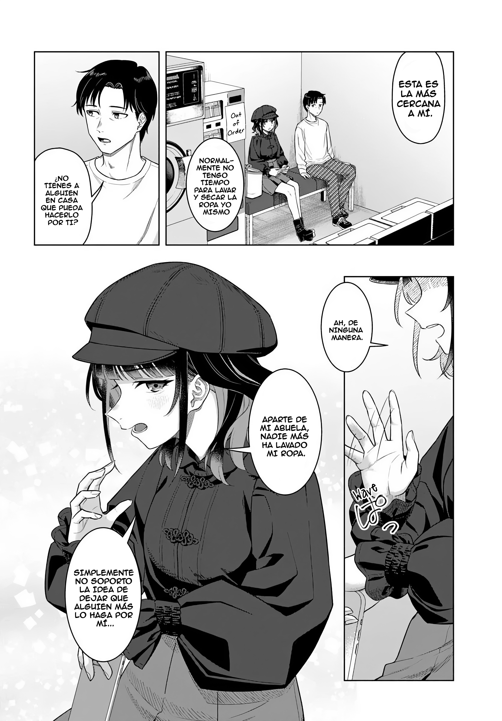 Kon'ya Coin Laundry de Aimashou Capitulo 1 página 19