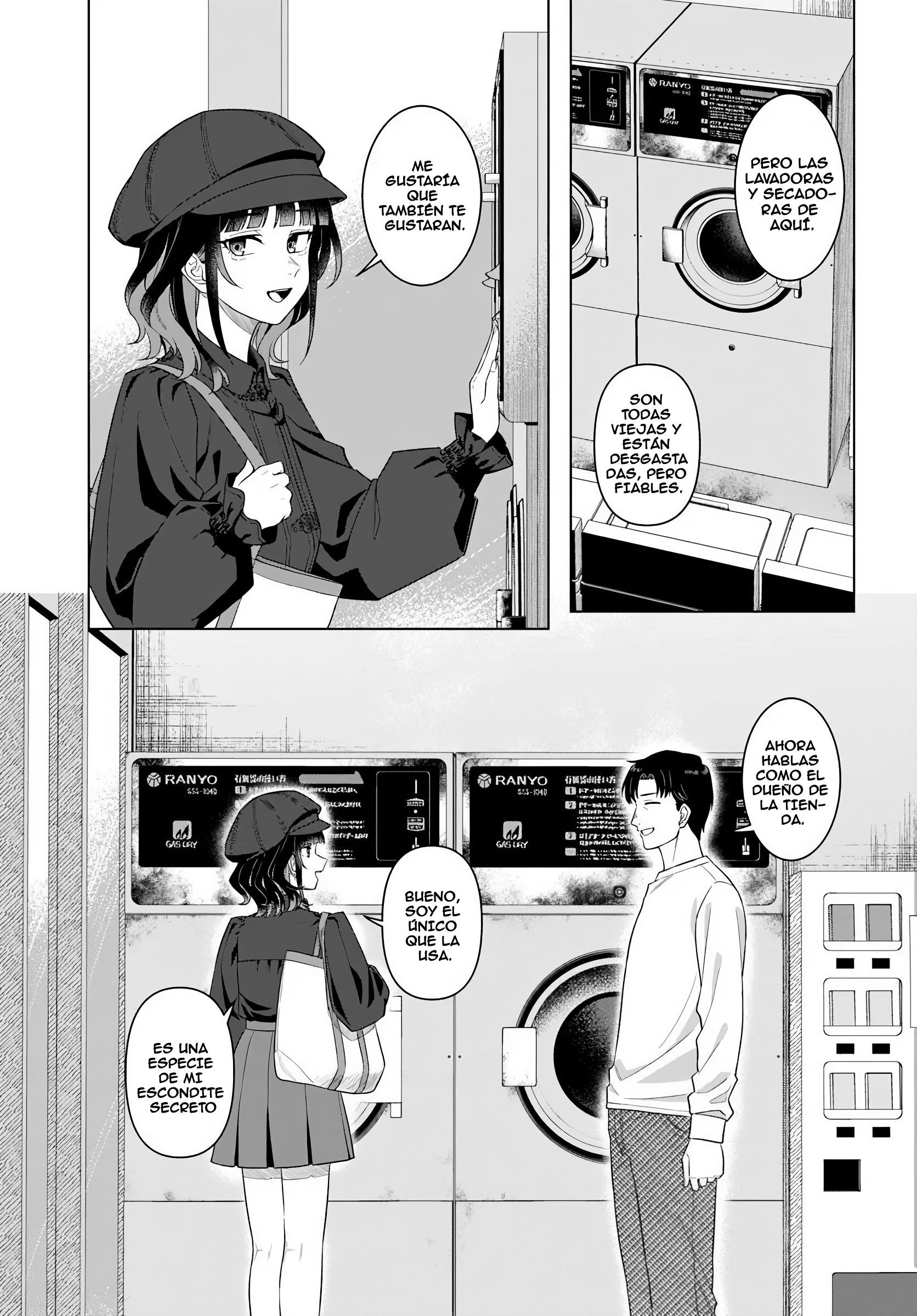Kon'ya Coin Laundry de Aimashou Capitulo 1 página 30