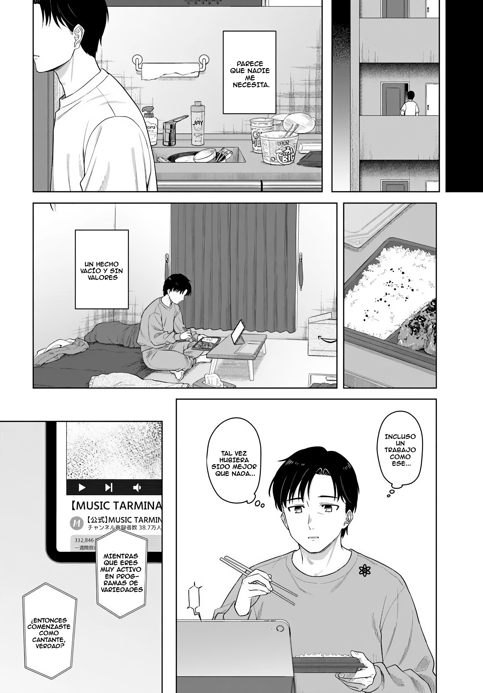 Kon'ya Coin Laundry de Aimashou Capitulo 1 página 5