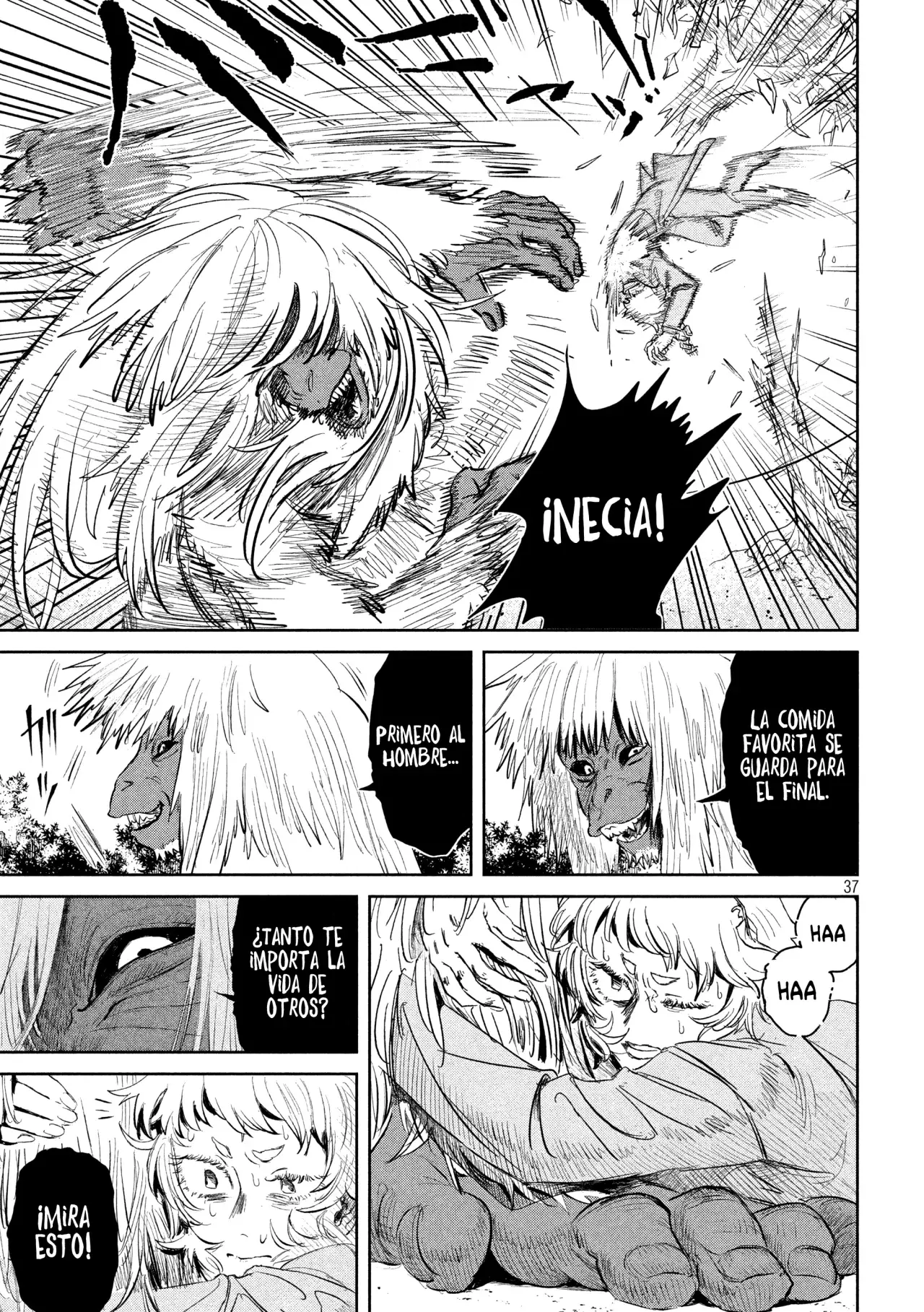 KANOKA "EL CAZADOR DE DEMONIOS" Capitulo 1: Cazador tradicional página 38