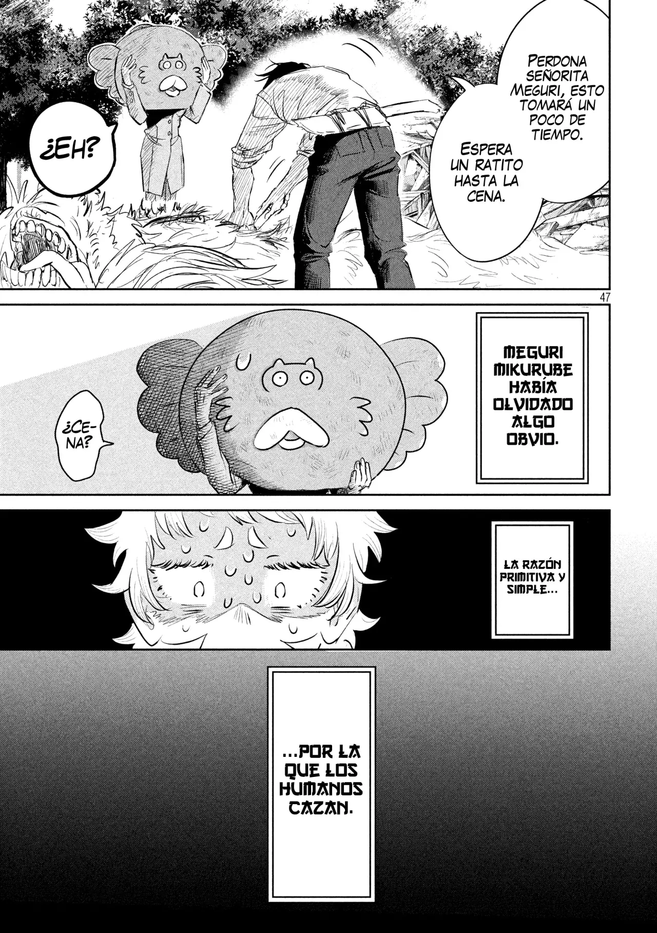 KANOKA "EL CAZADOR DE DEMONIOS" Capitulo 1: Cazador tradicional página 47