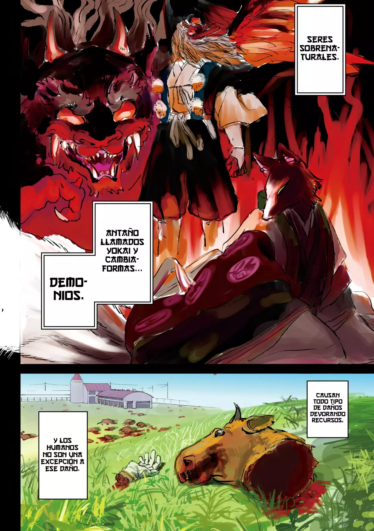 KANOKA "EL CAZADOR DE DEMONIOS" Capitulo 1: Cazador tradicional página 6