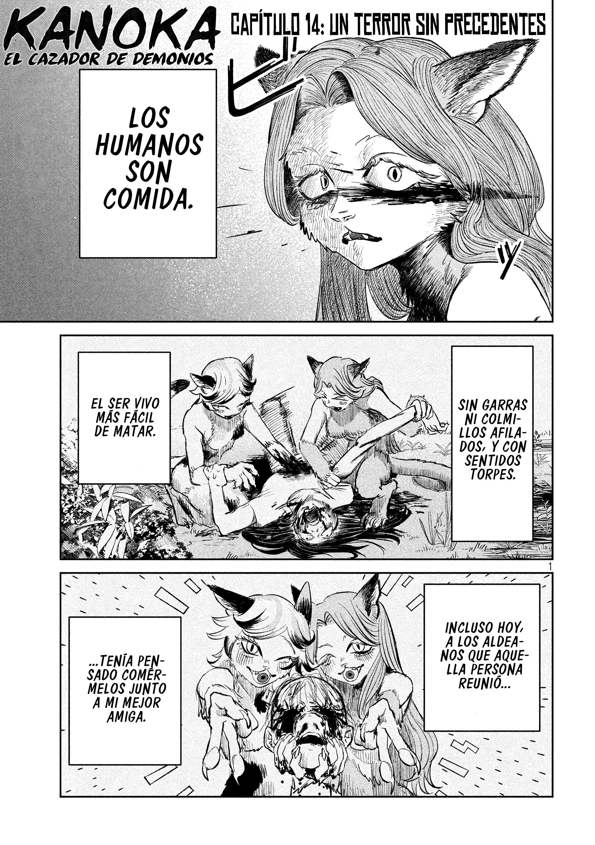 KANOKA "EL CAZADOR DE DEMONIOS" Capitulo 14 página 4
