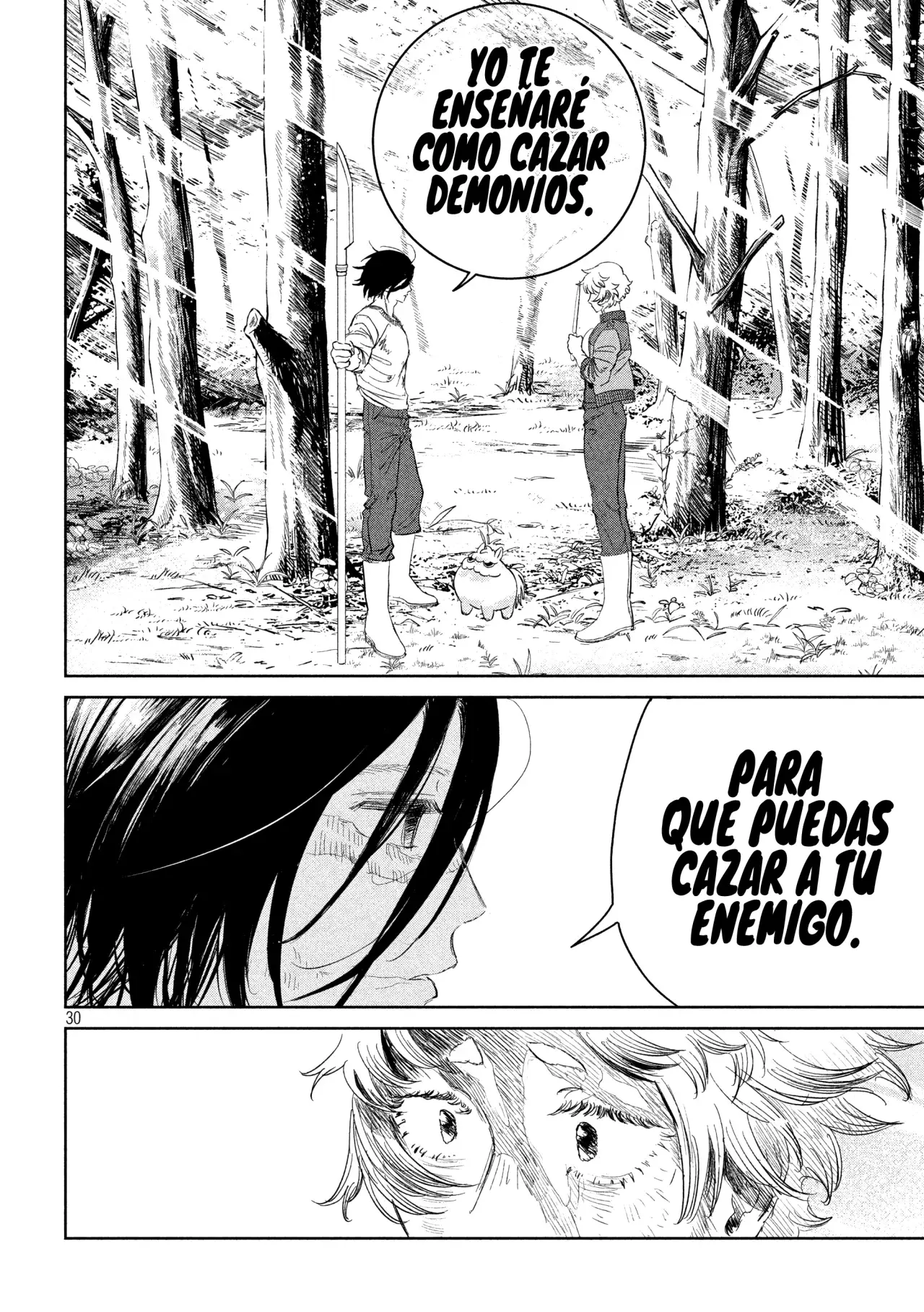 KANOKA "EL CAZADOR DE DEMONIOS" Capitulo 2: Meguri página 32