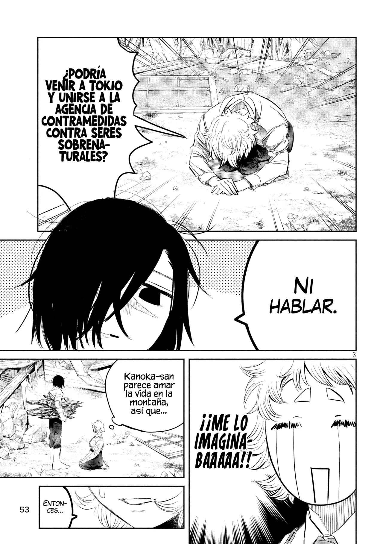 KANOKA "EL CAZADOR DE DEMONIOS" Capitulo 2: Meguri página 7