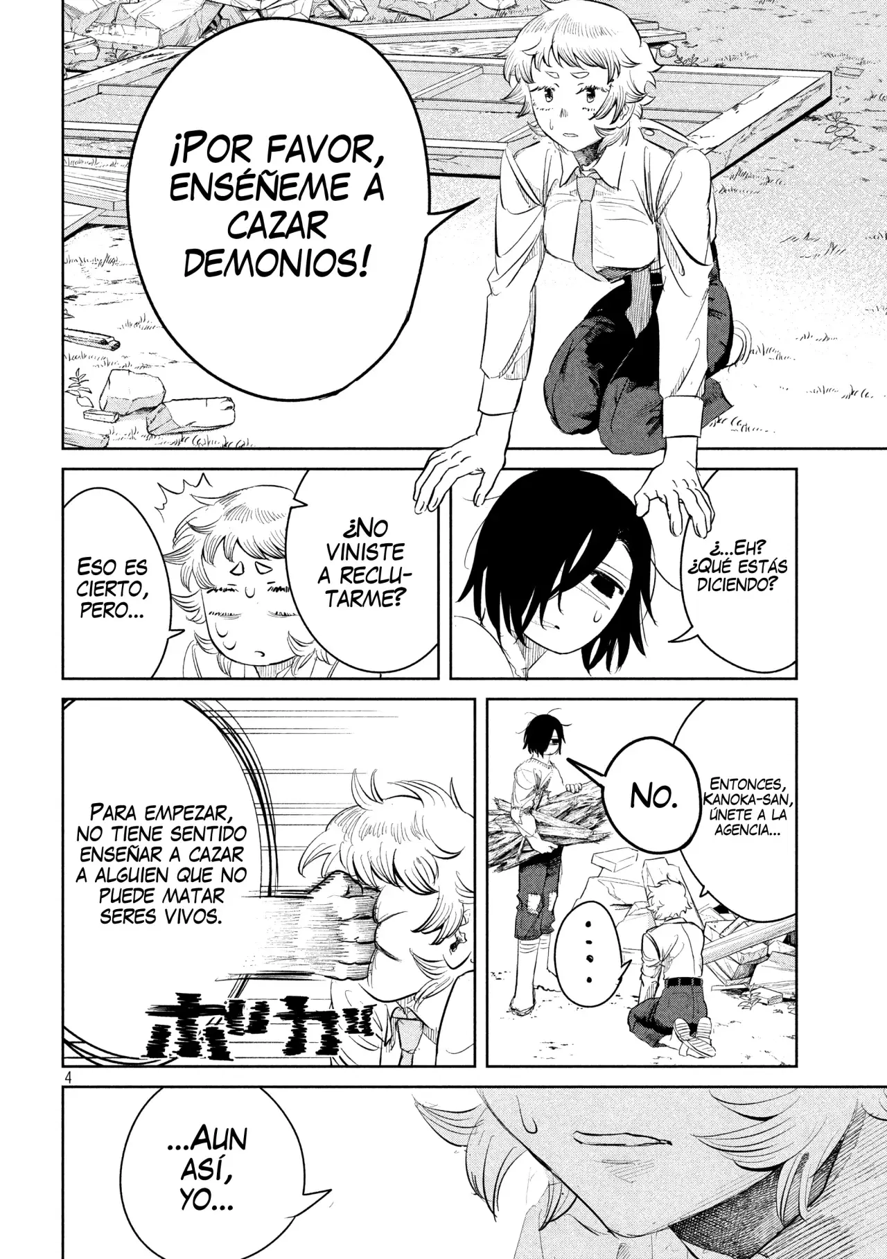 KANOKA "EL CAZADOR DE DEMONIOS" Capitulo 2: Meguri página 8