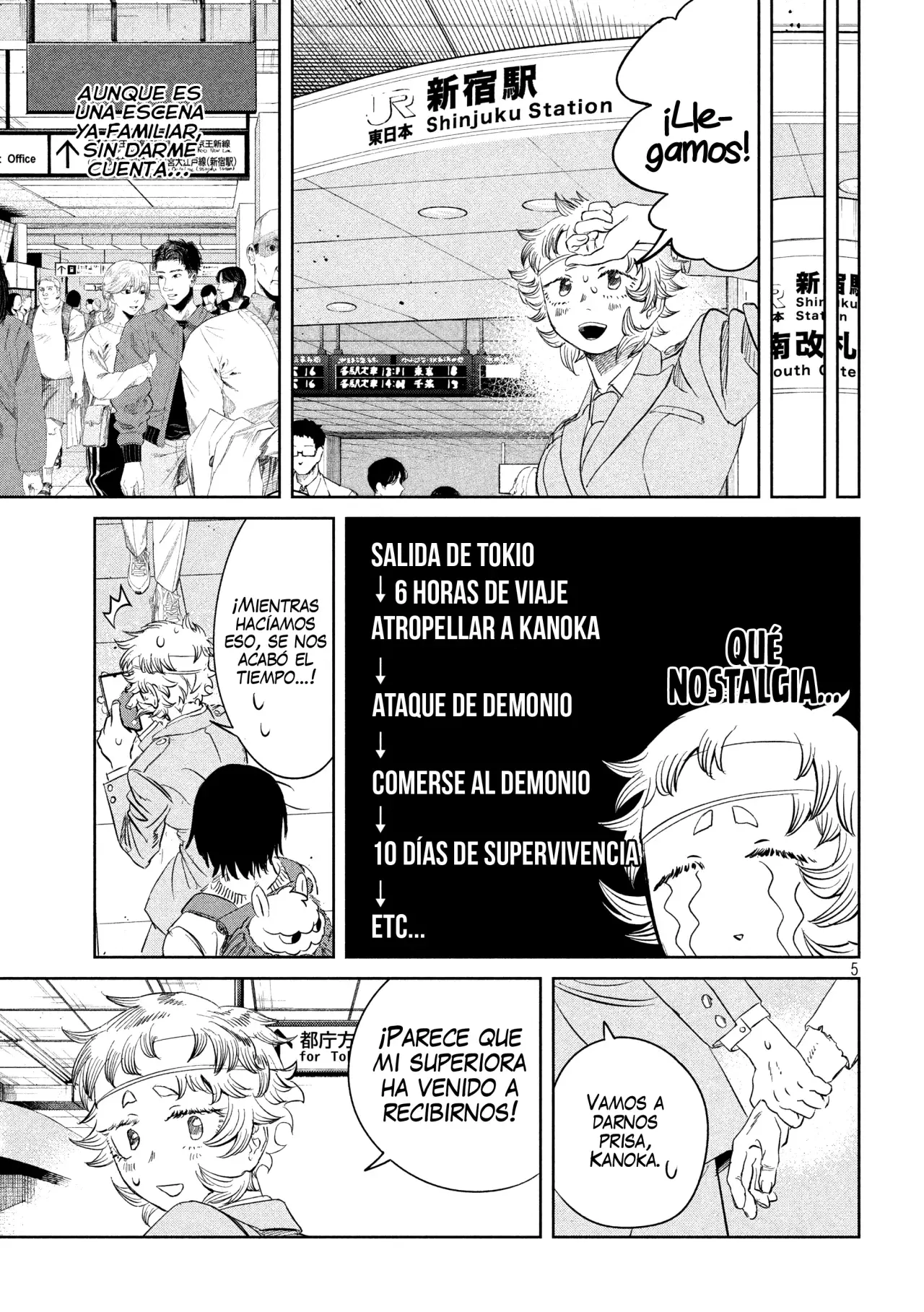 KANOKA "EL CAZADOR DE DEMONIOS" Capitulo 3: Un corte página 7