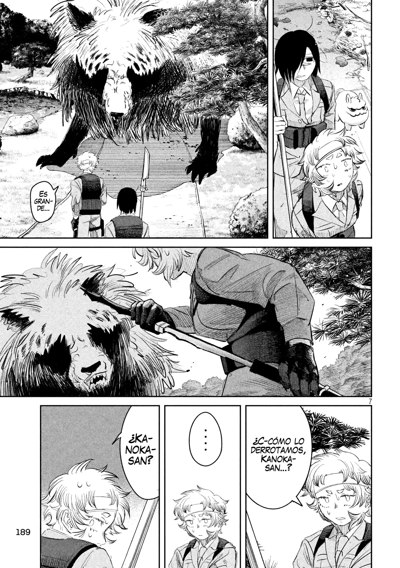 KANOKA "EL CAZADOR DE DEMONIOS" Capitulo 4: Lucha conjunta página 10