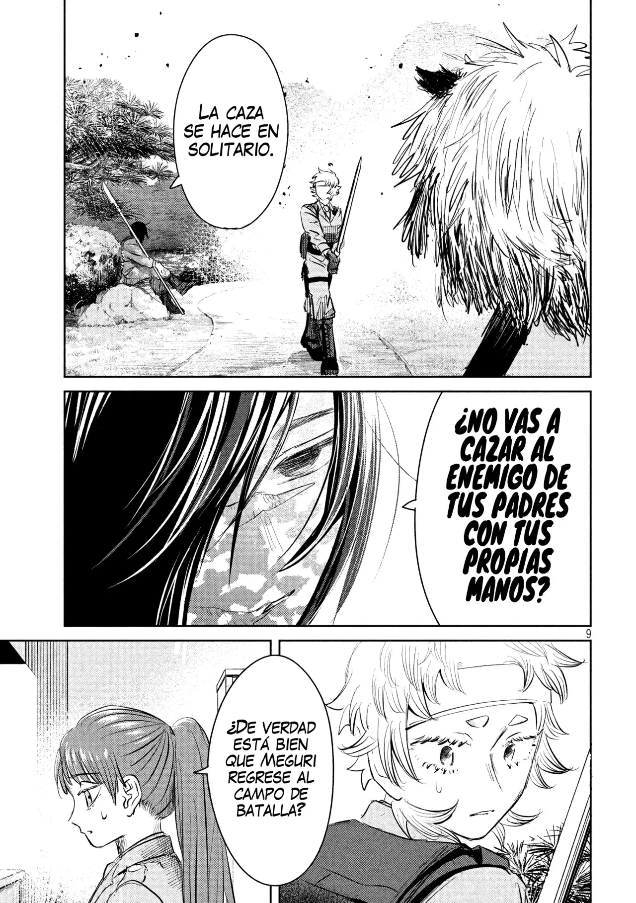 KANOKA "EL CAZADOR DE DEMONIOS" Capitulo 4: Lucha conjunta página 12