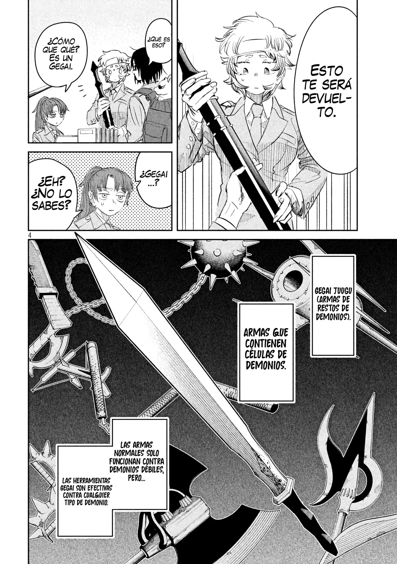 KANOKA "EL CAZADOR DE DEMONIOS" Capitulo 4: Lucha conjunta página 7