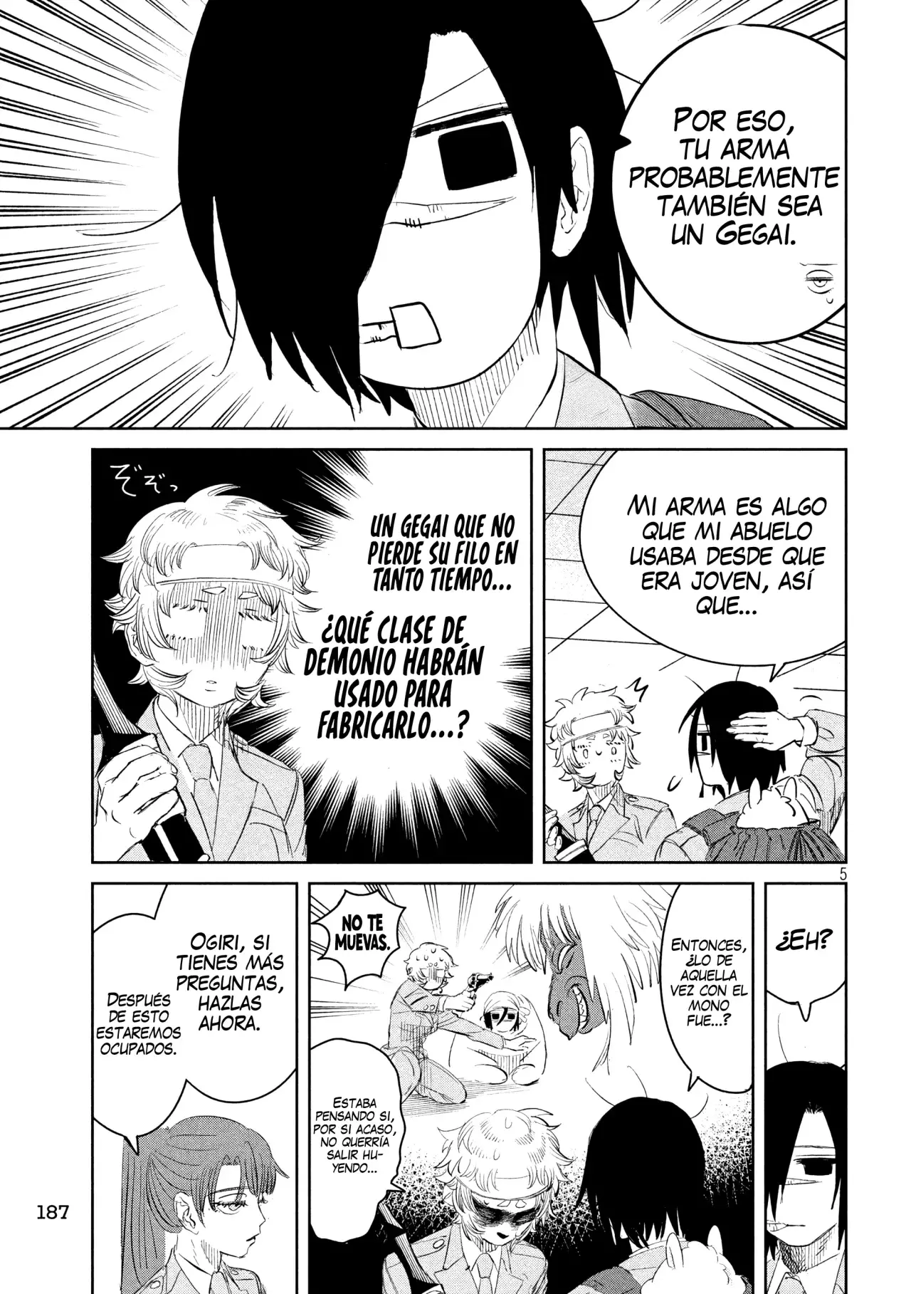 KANOKA "EL CAZADOR DE DEMONIOS" Capitulo 4: Lucha conjunta página 8