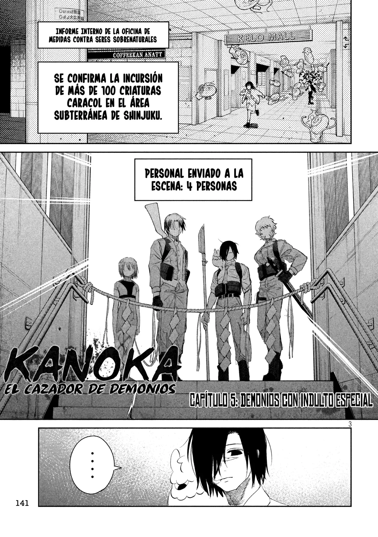 KANOKA "EL CAZADOR DE DEMONIOS" Capitulo 5: Demonios con indulto especial página 6