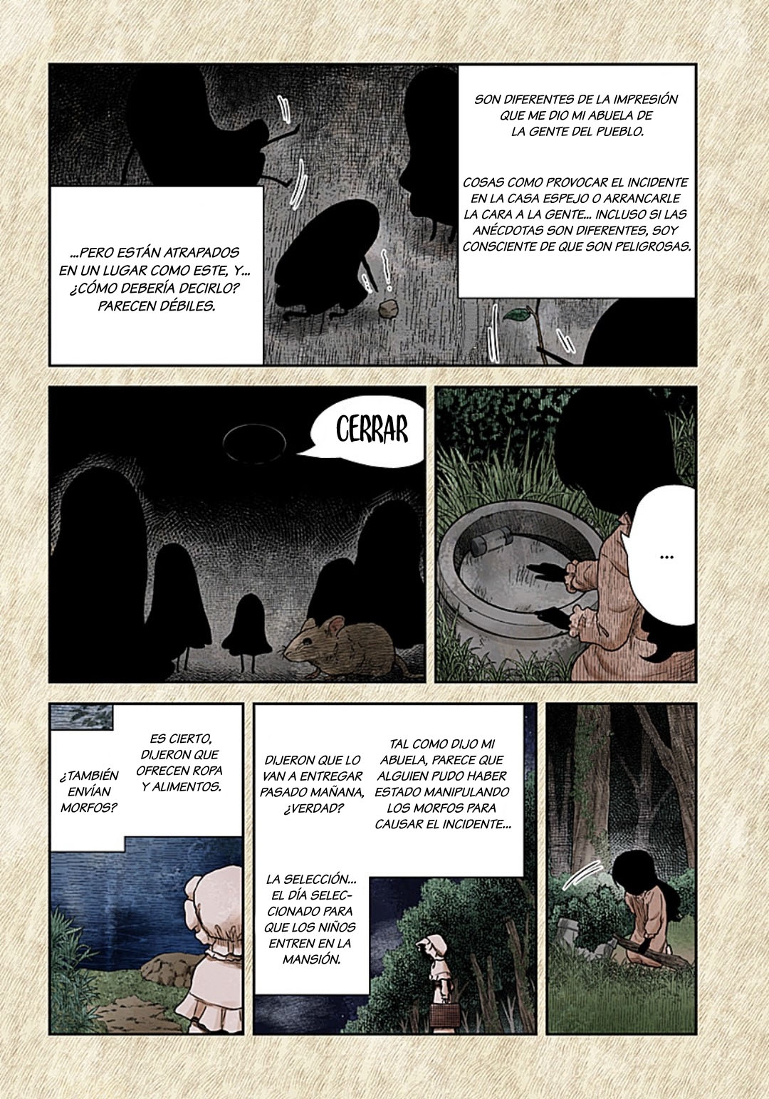 Shadows House Capitulo 111: Sombras acechando en el bosque página 6