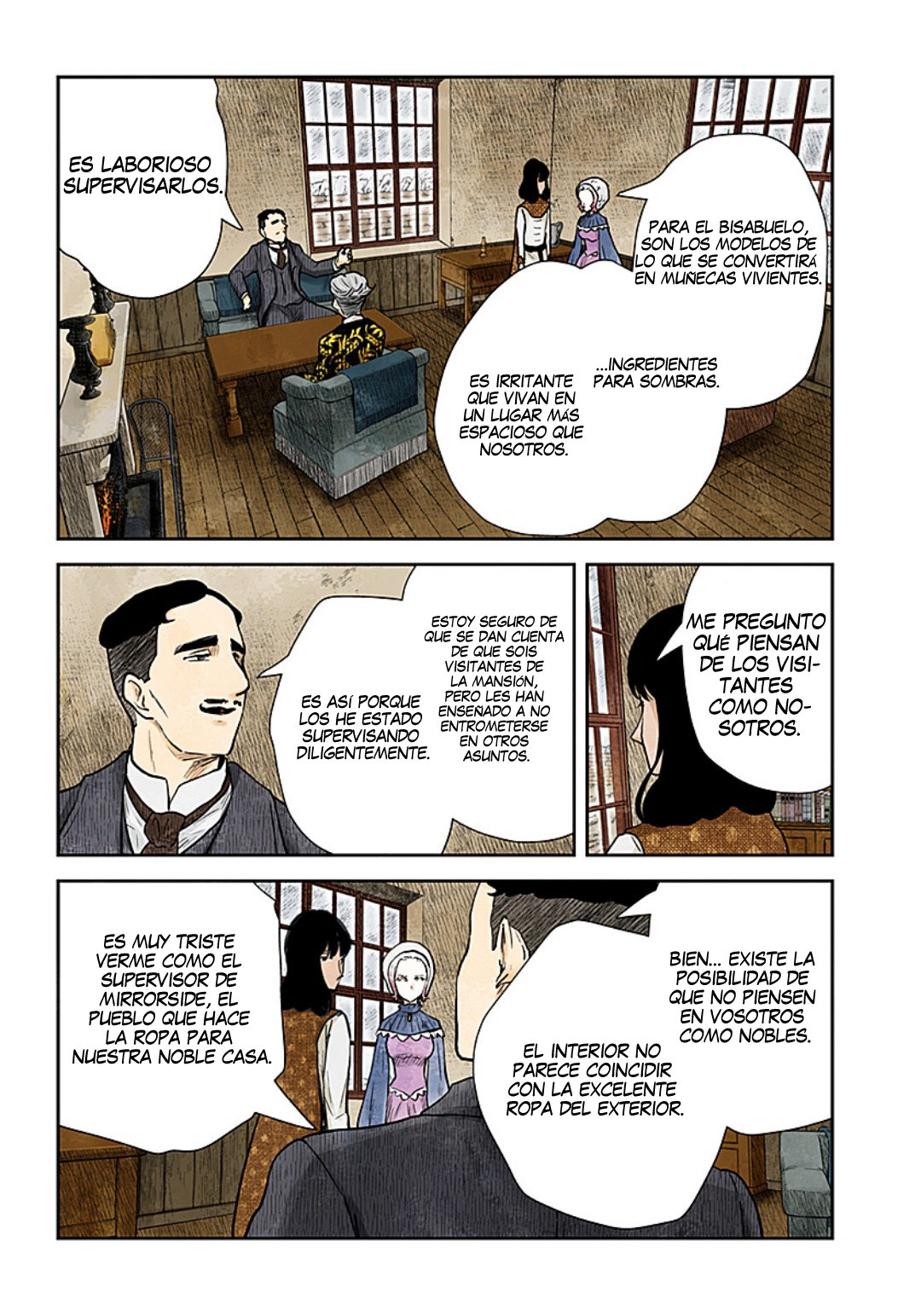 Shadows House Capitulo 117: Estructura de poder página 14