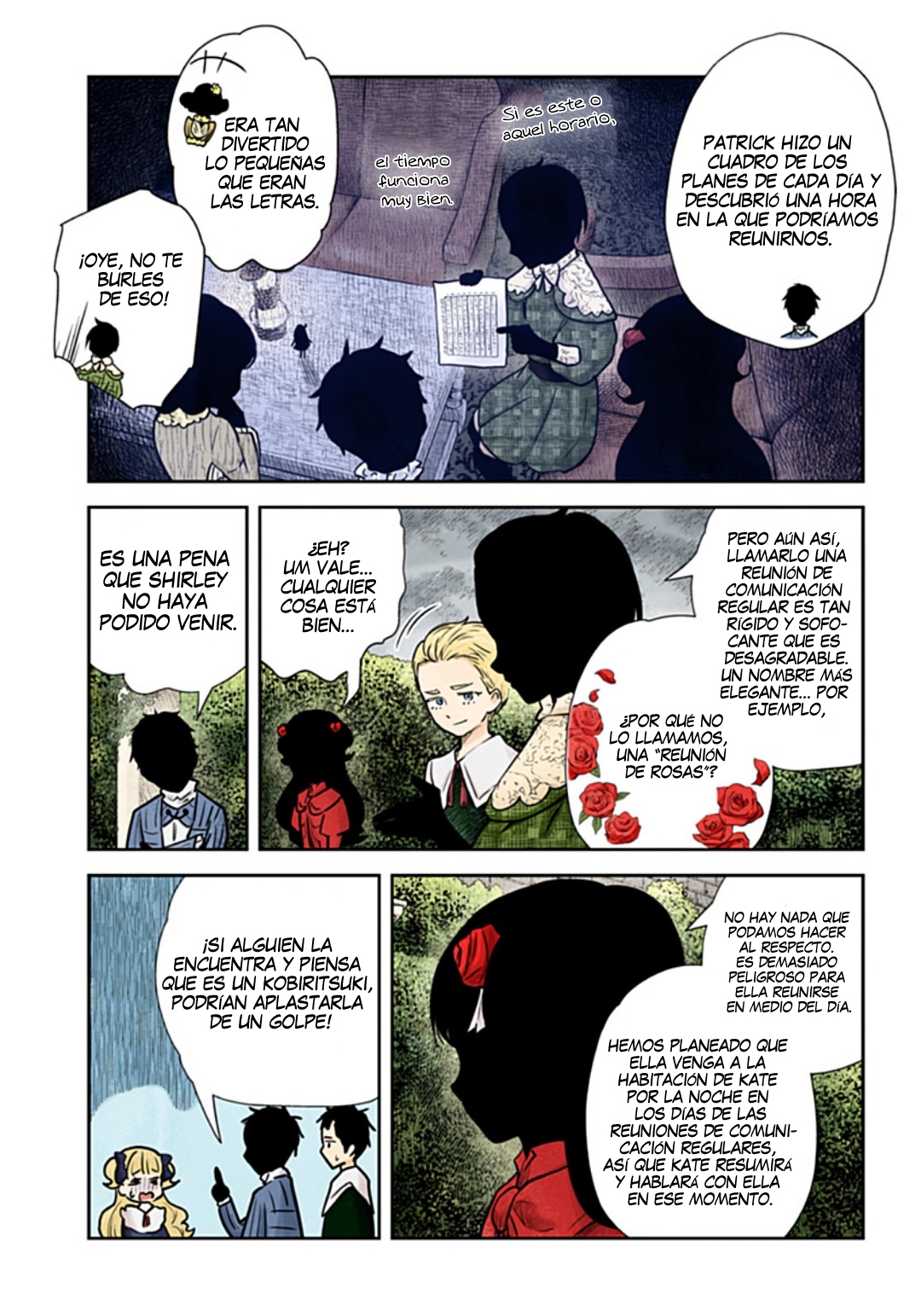 Shadows House Capitulo 118: Reunión de Rosas página 10