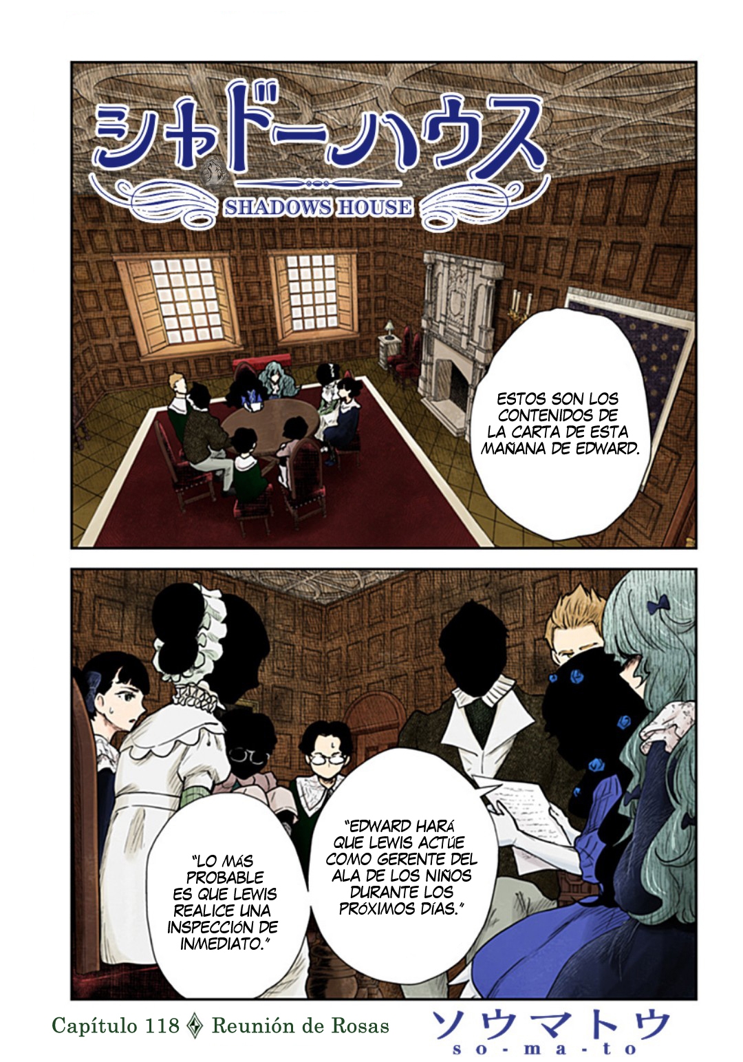 Shadows House Capitulo 118: Reunión de Rosas página 4
