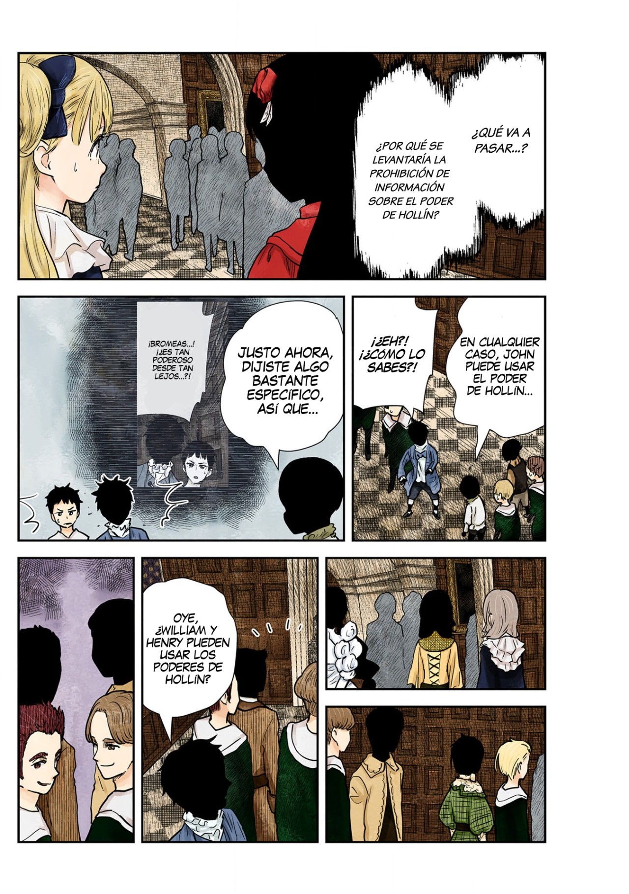 Shadows House Capitulo 120: Bipolarización página 9