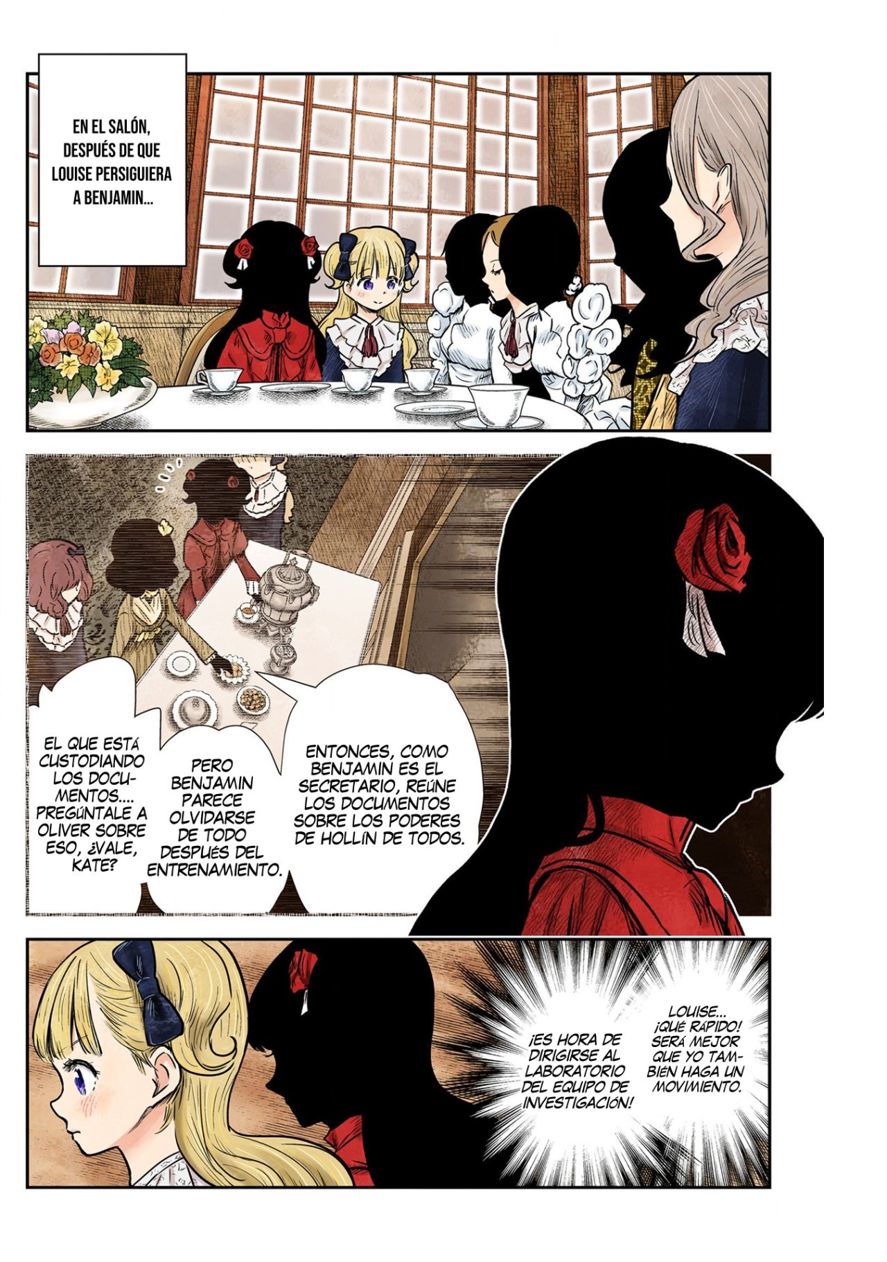 Shadows House Capitulo 127: Echar una mano (1) página 4