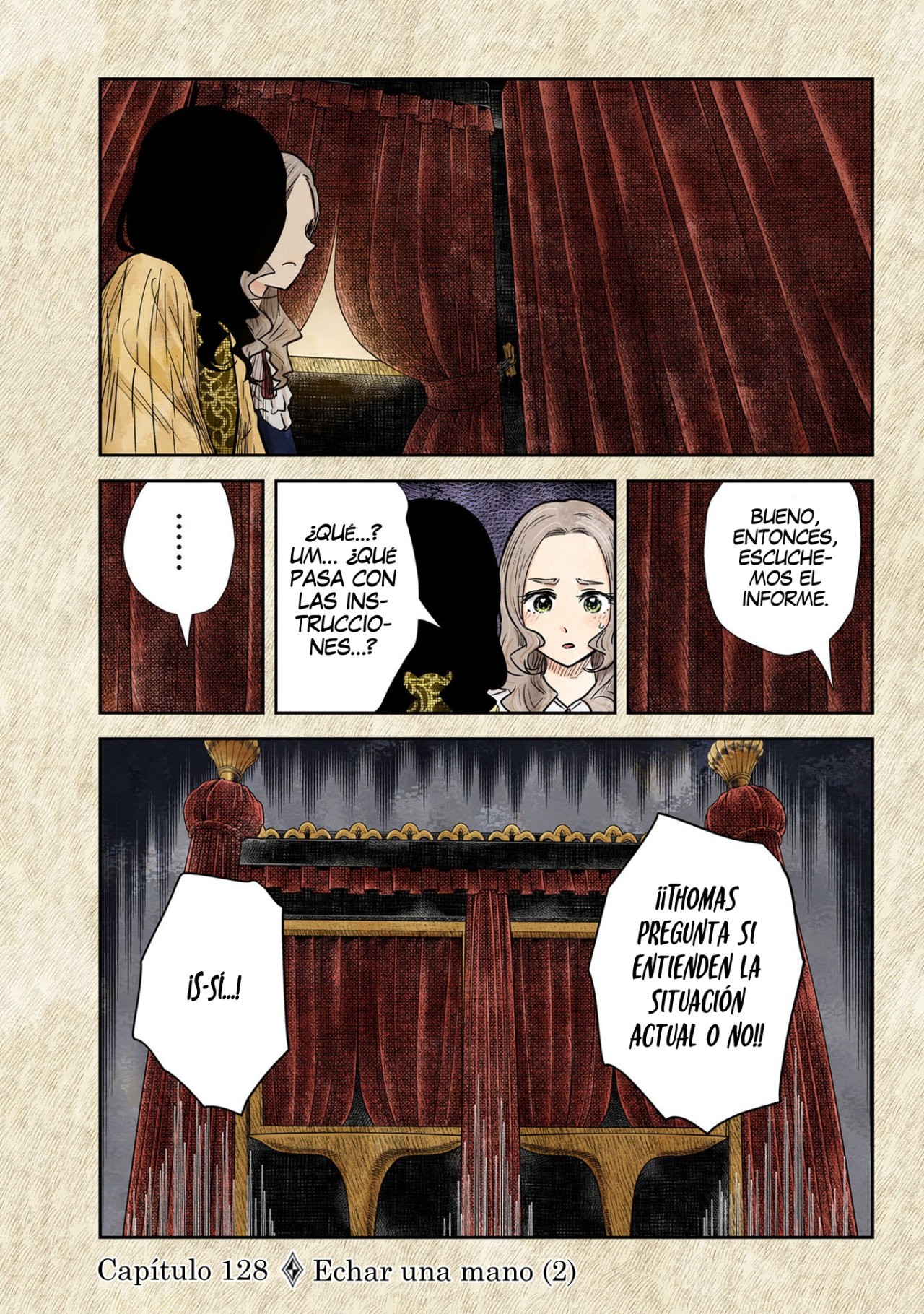 Shadows House Capitulo 128: Echar una mano (2) página 3