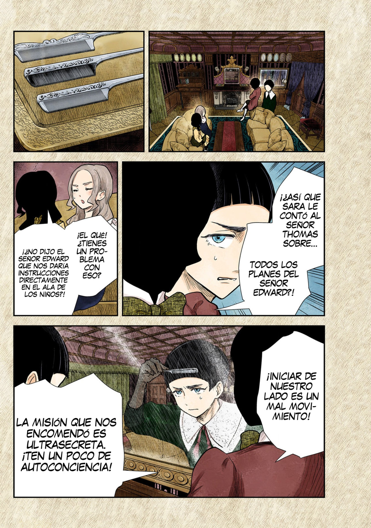 Shadows House Capitulo 128: Echar una mano (2) página 4