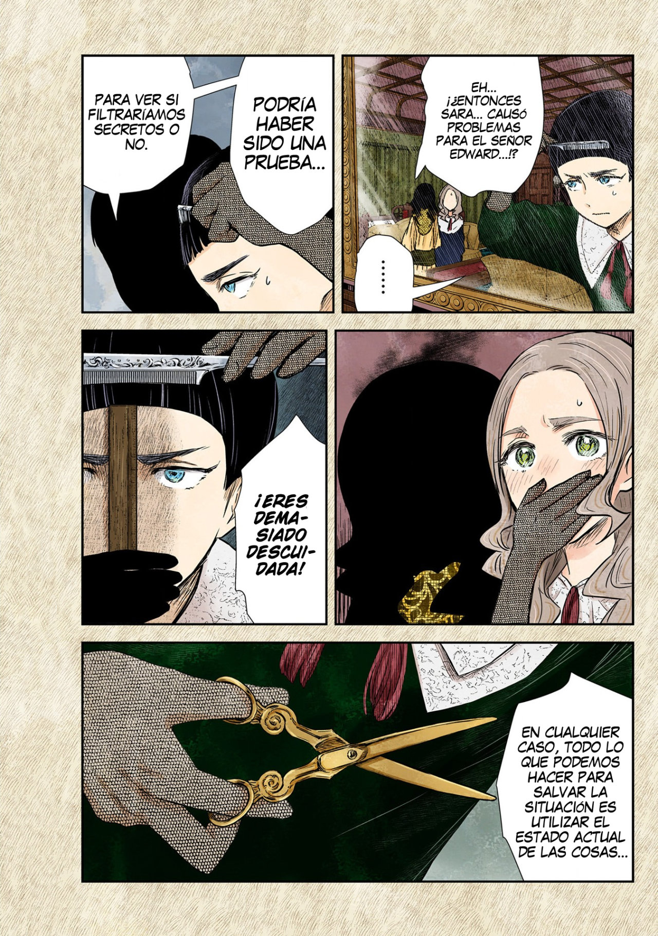 Shadows House Capitulo 128: Echar una mano (2) página 5