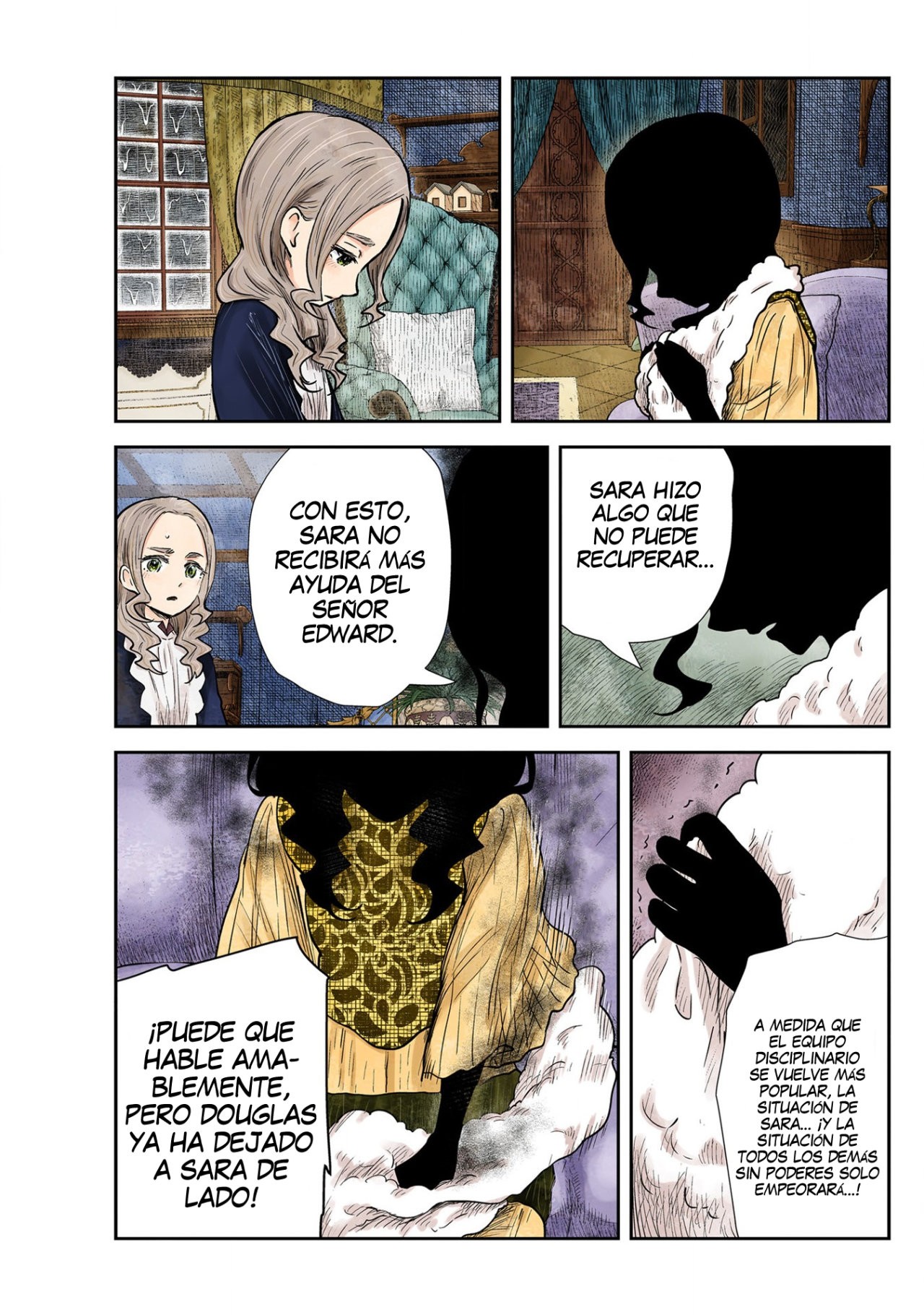 Shadows House Capitulo 128: Echar una mano (2) página 9