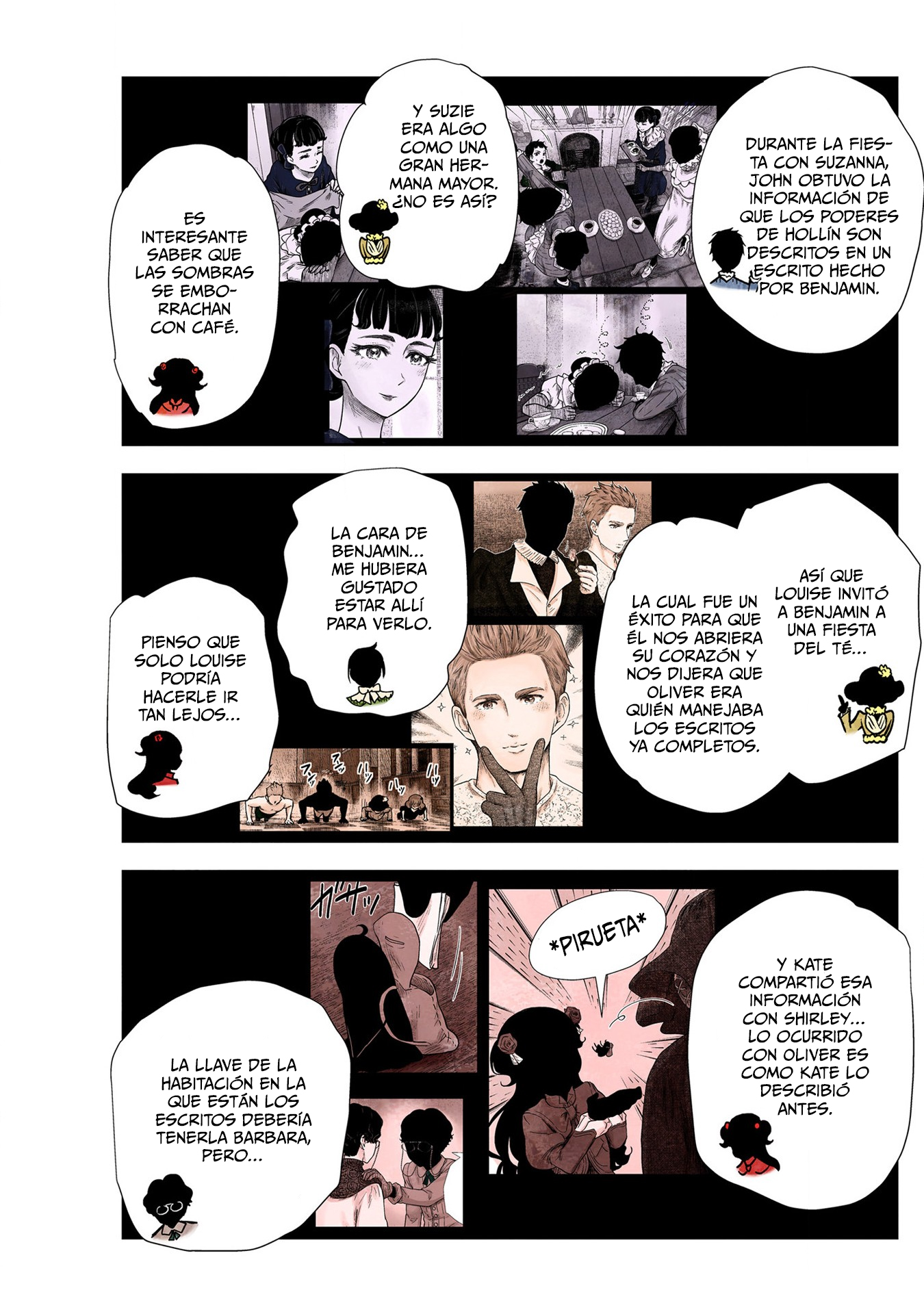Shadows House Capitulo 138: Relevo de bastón página 12