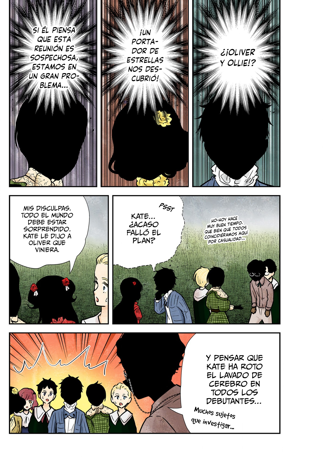 Shadows House Capitulo 138: Relevo de bastón página 3
