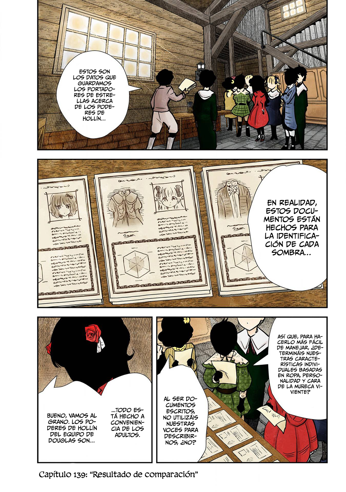 Shadows House Capitulo 139: Resultados de la Comparación página 2